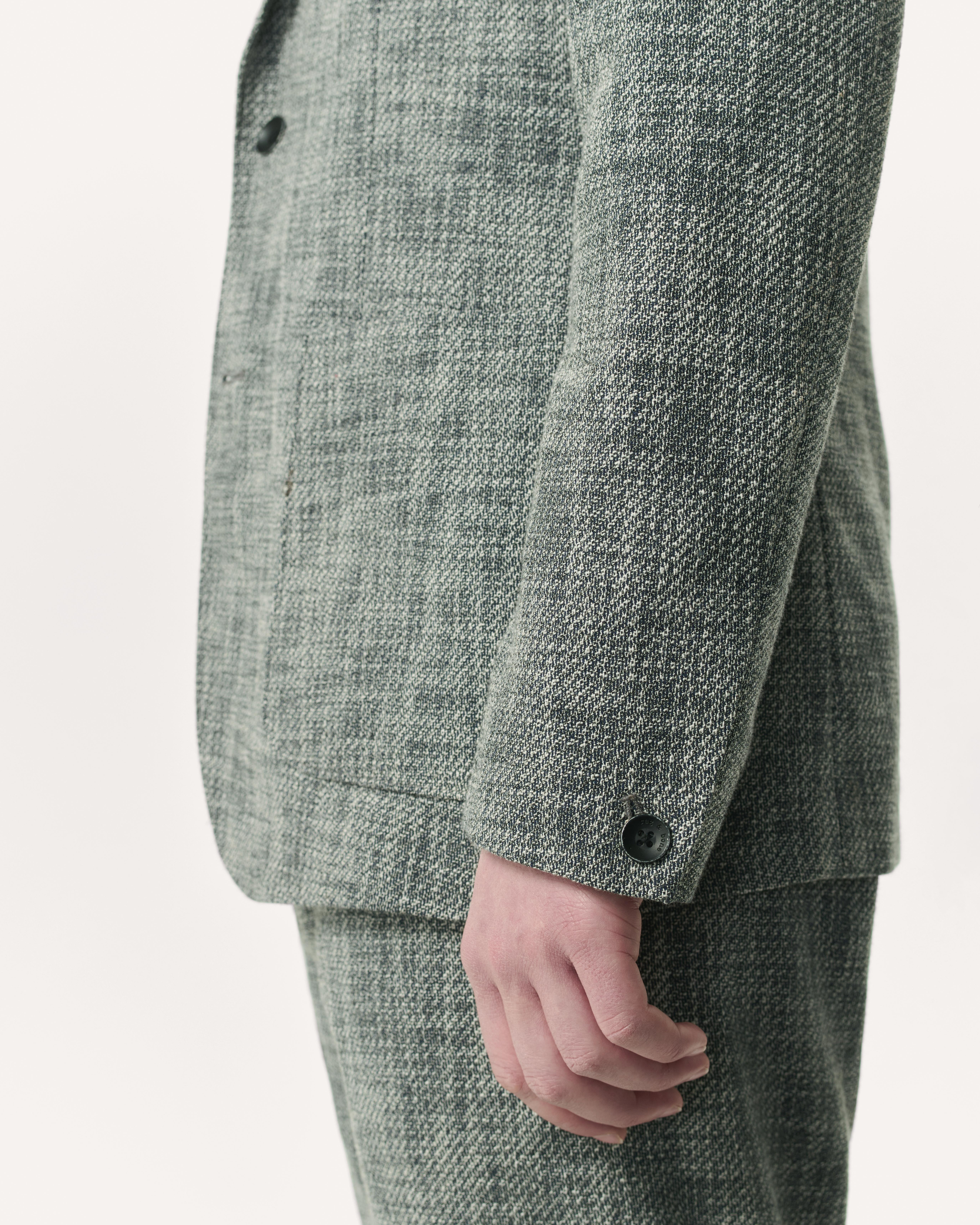 Butler Italian Tweed Patch Pocket Blazer - 6