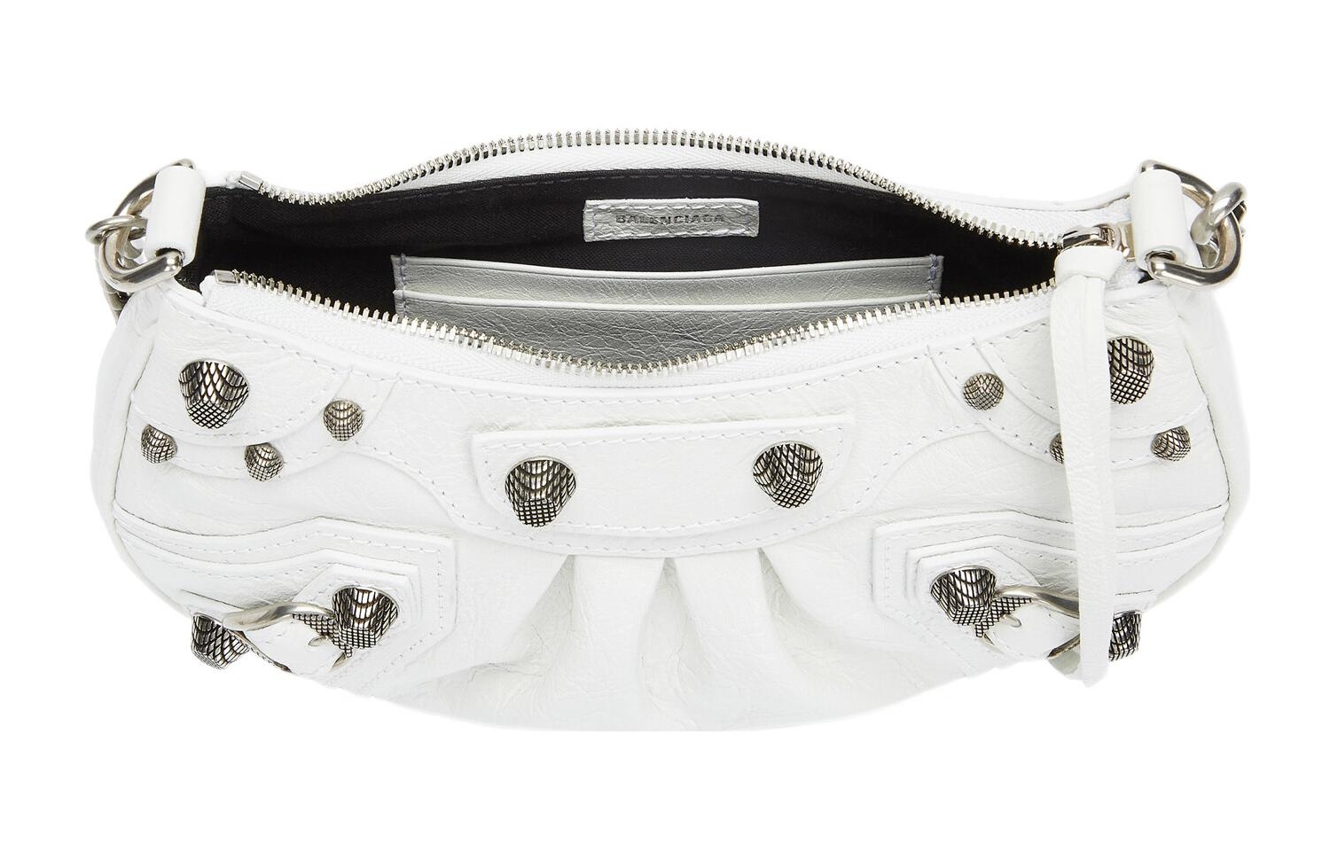 (WMNS) Balenciaga Le CagoleLe Cagole Mini Bag With Chain 'White' 6958141VG9Y9104 - 4