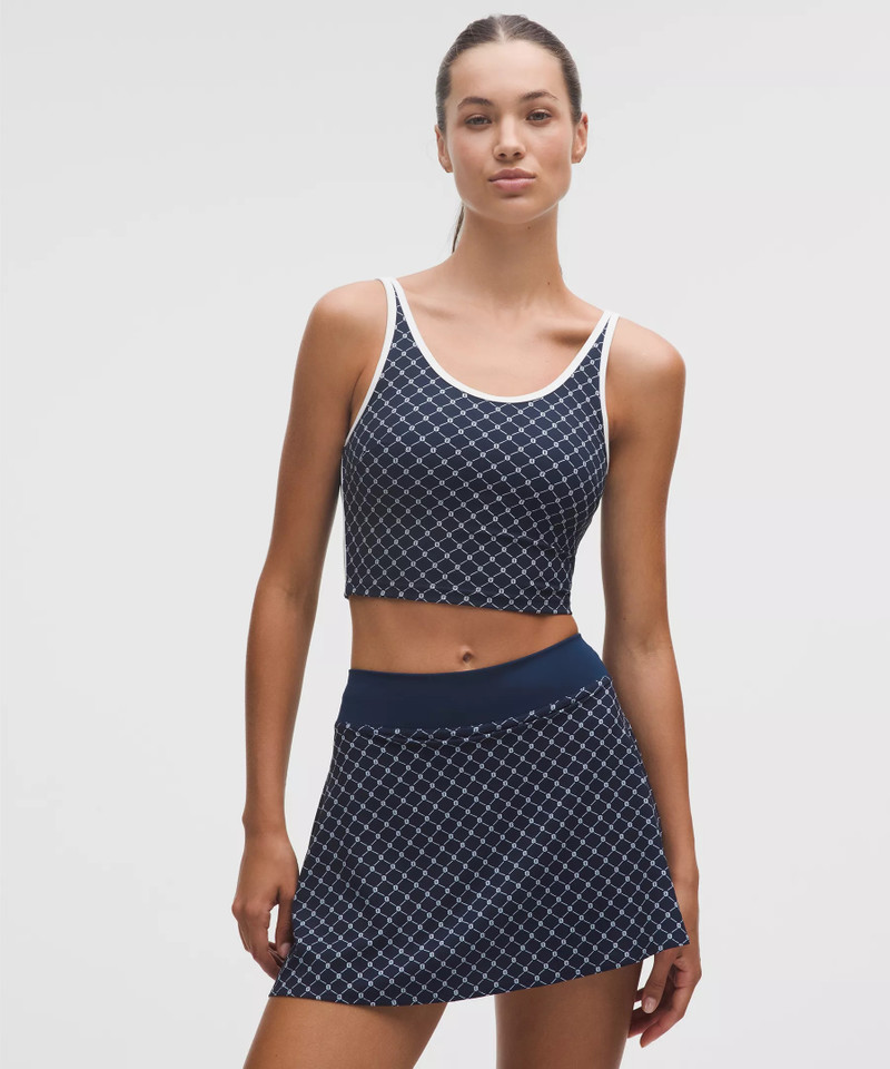 Scoop-Neck Cutout Tennis Tank Top *Medium Support, B/C Cup 1