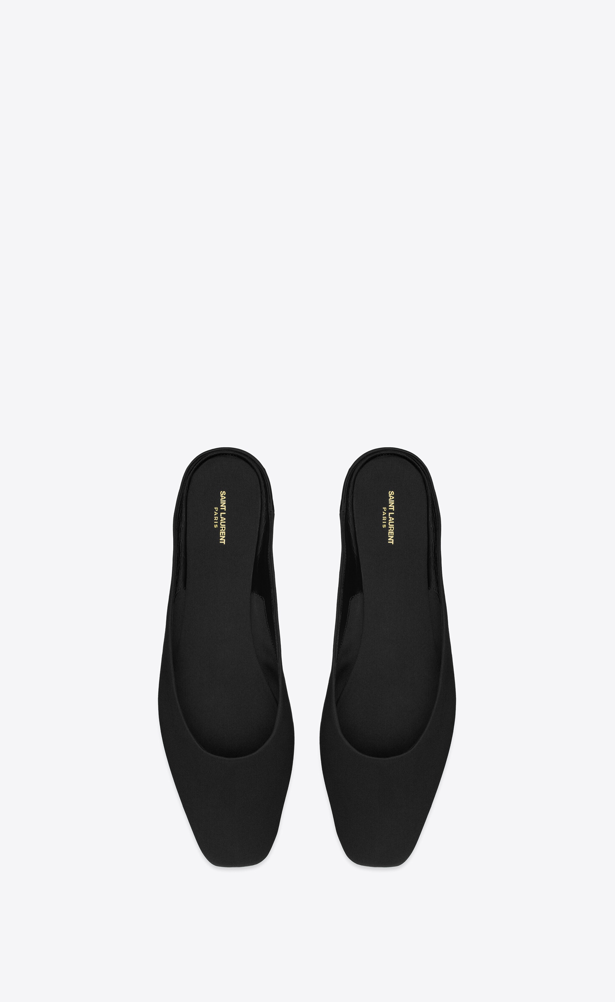 lido slip-ons in satin crepe - 2