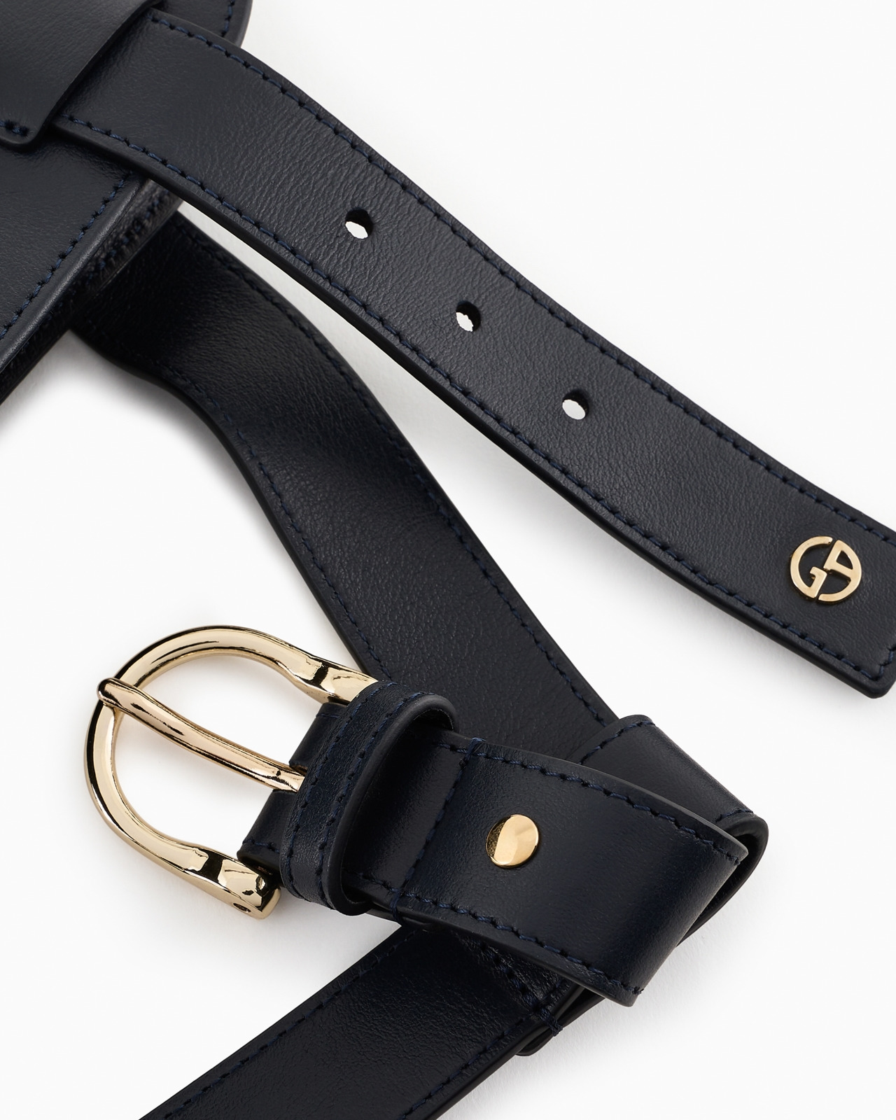 POLDO X GIORGIO ARMANI HARNESS IN LEATHER - 6