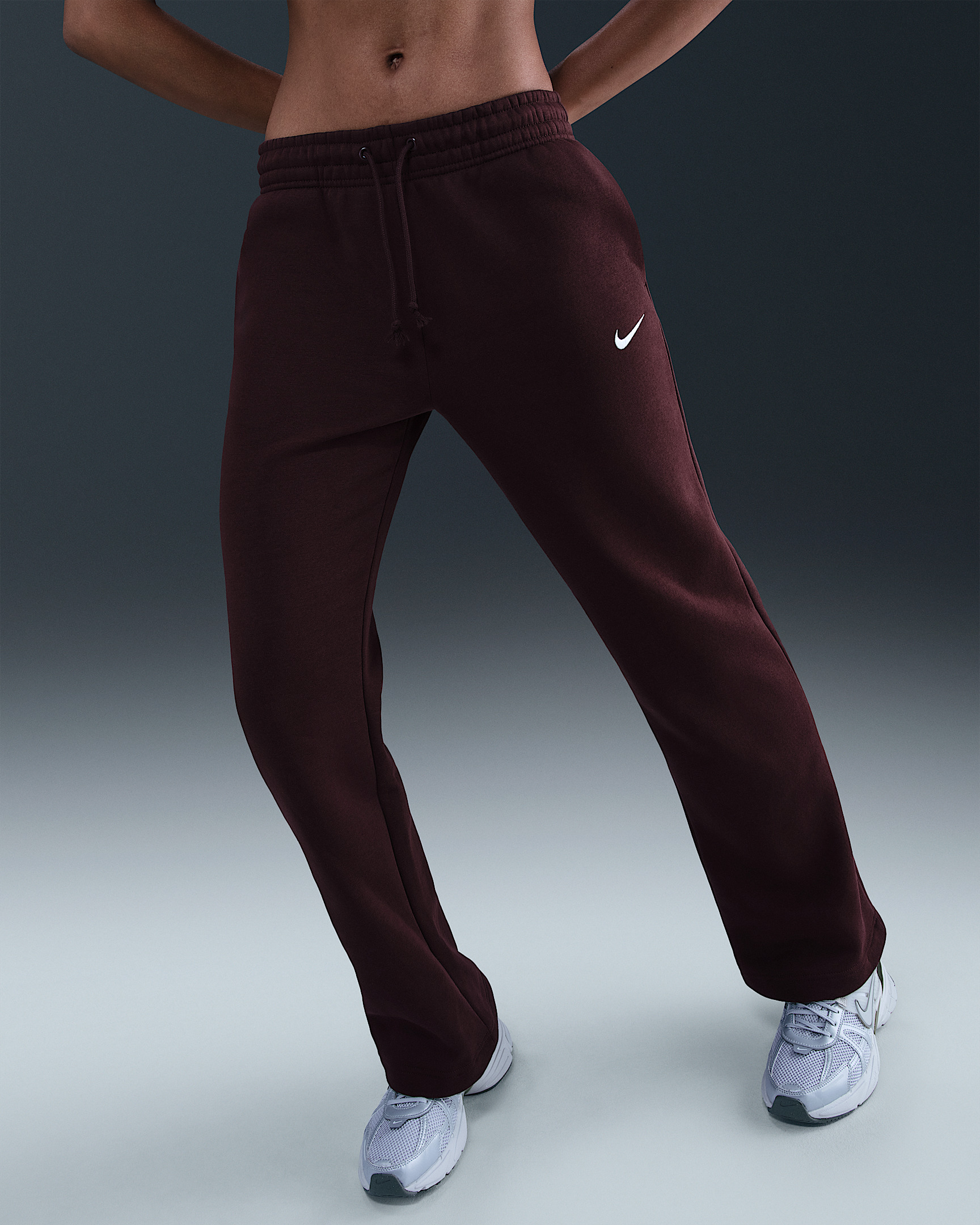 Nike Sportswear Phoenix Fleece Women's Mid-Rise Open-Hem Pants - 2