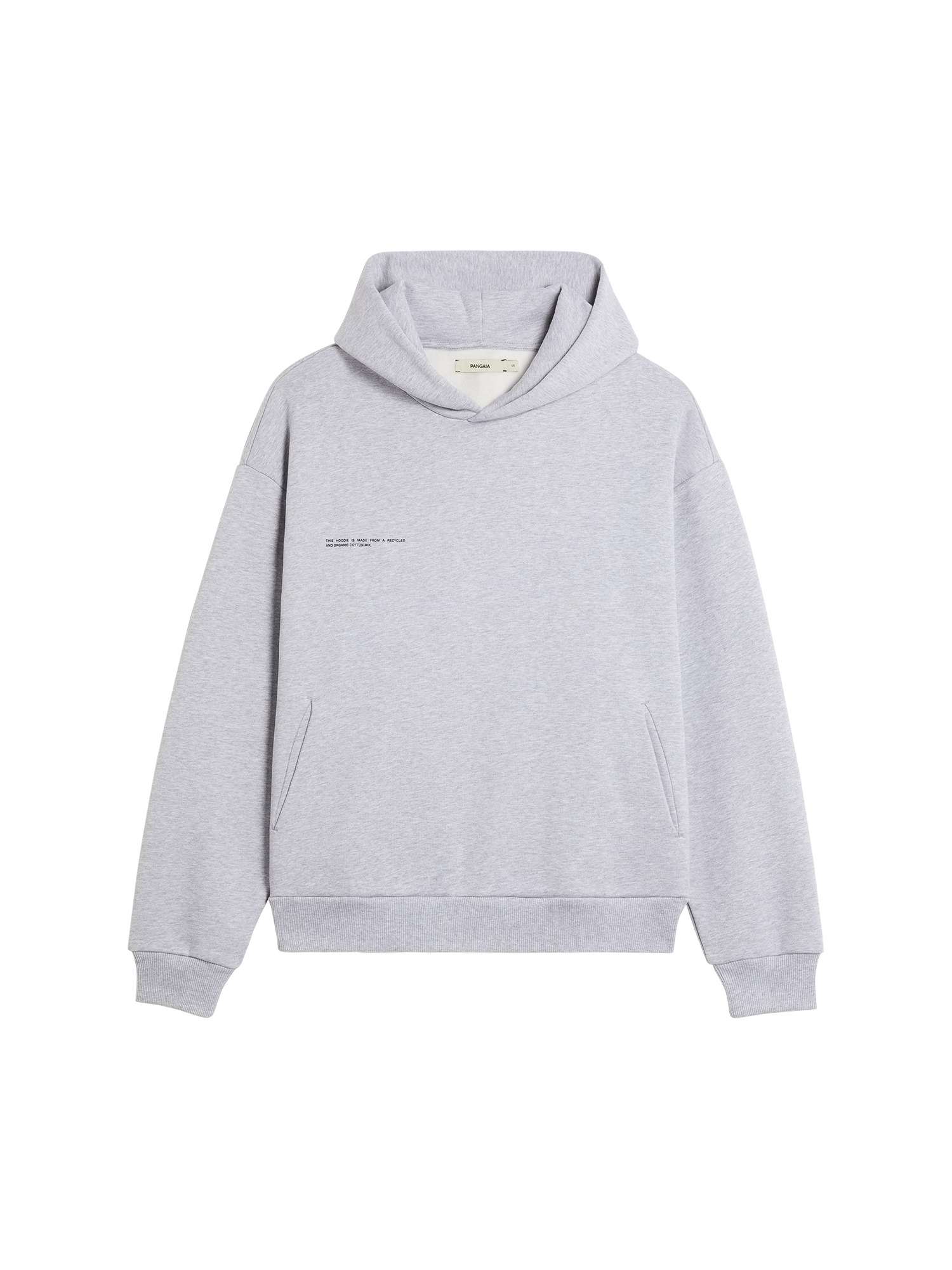 Mens 365 Heavyweight Hoodie - Grey Marl - 2