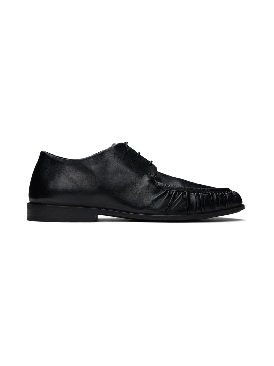 Black Mocassino Derbys - 1