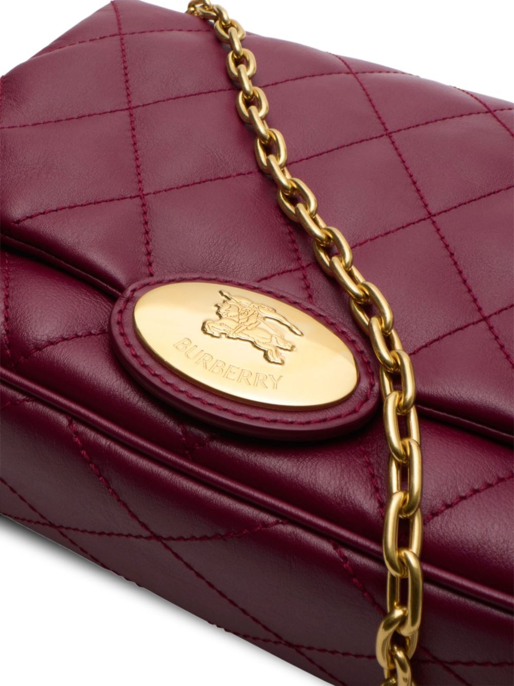 medium Strand quilted chain shoulder bag - 4