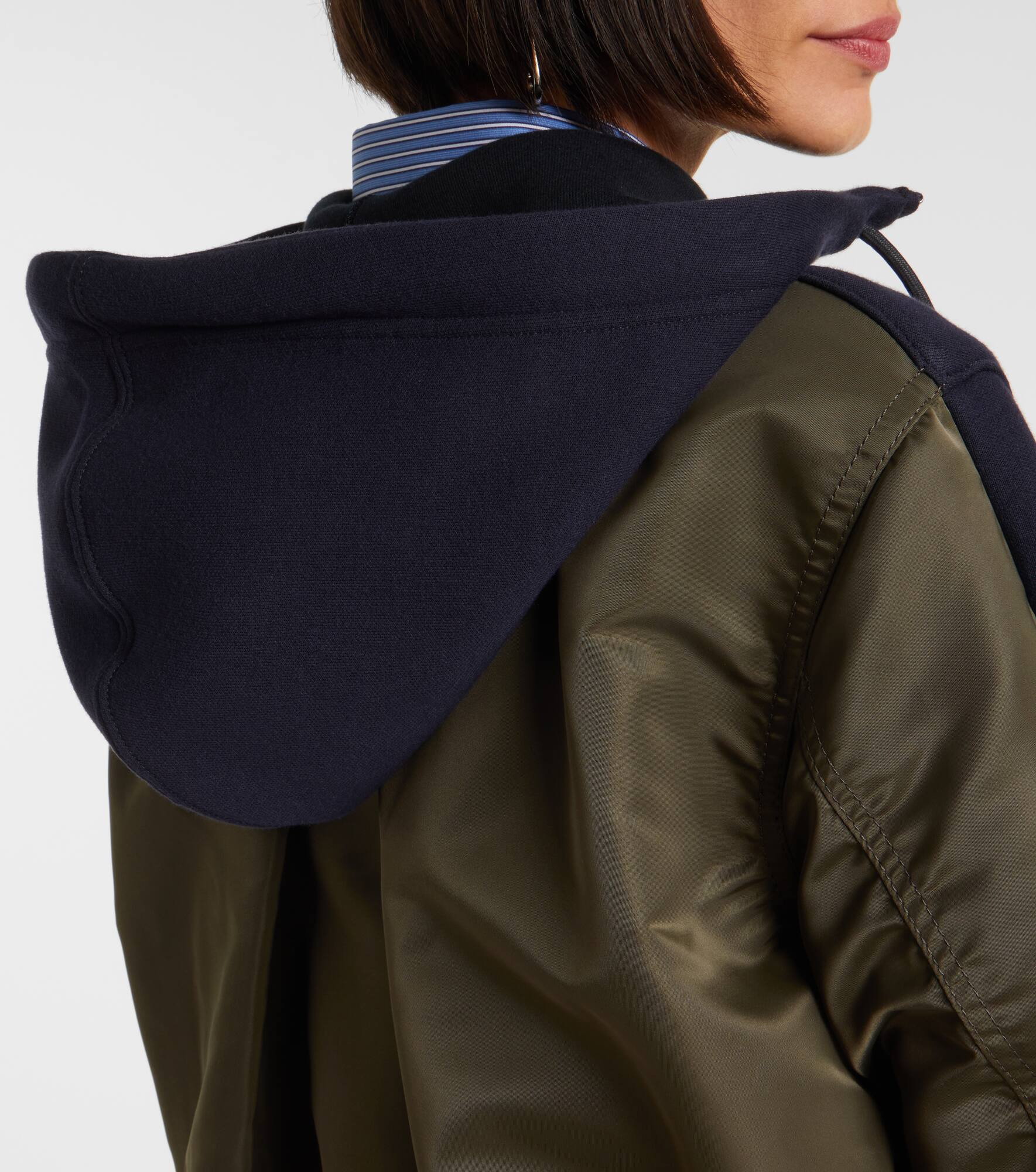 Paneled hoodie - 6