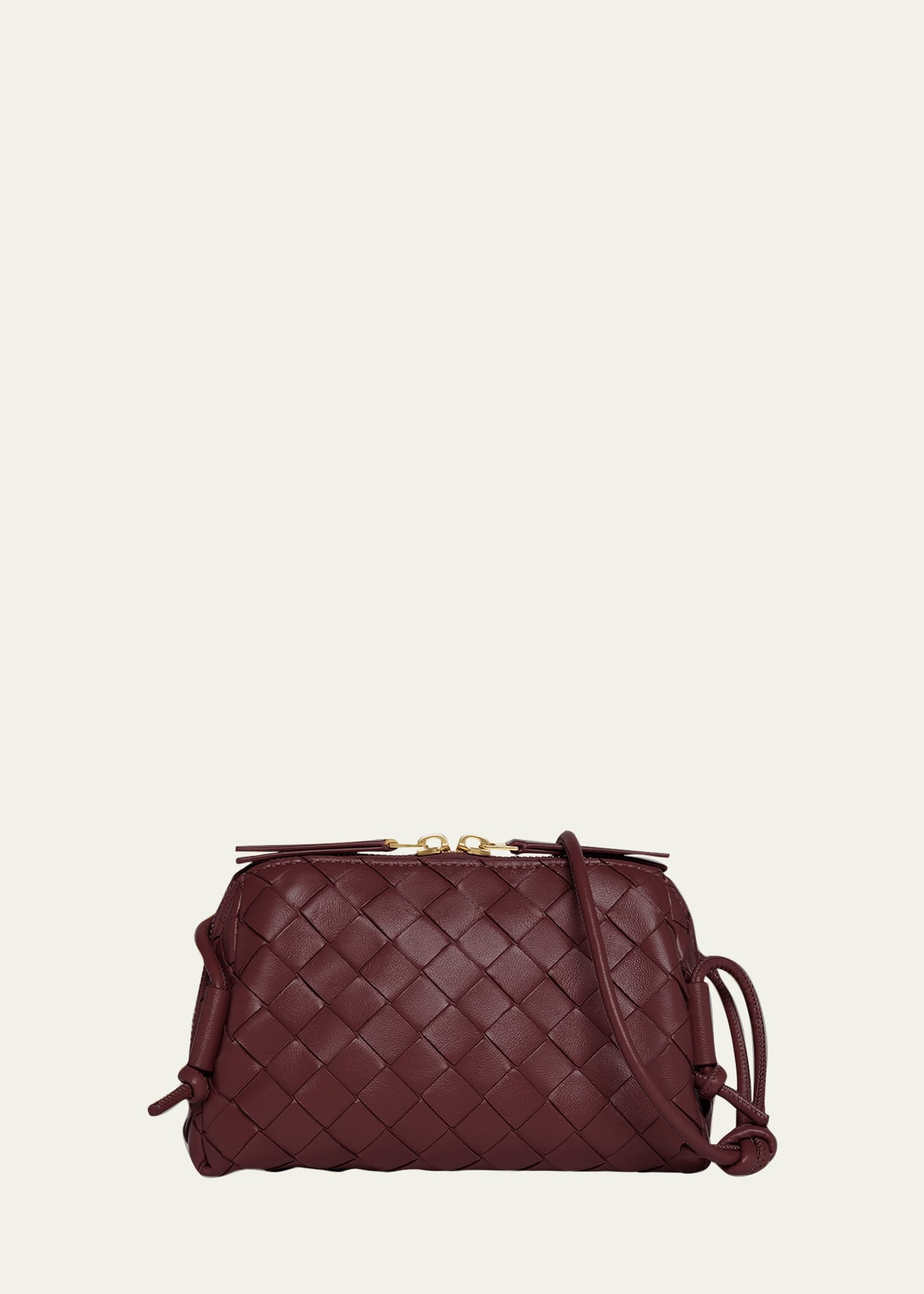 Zip Leather Pouch Shoulder Bag - 1