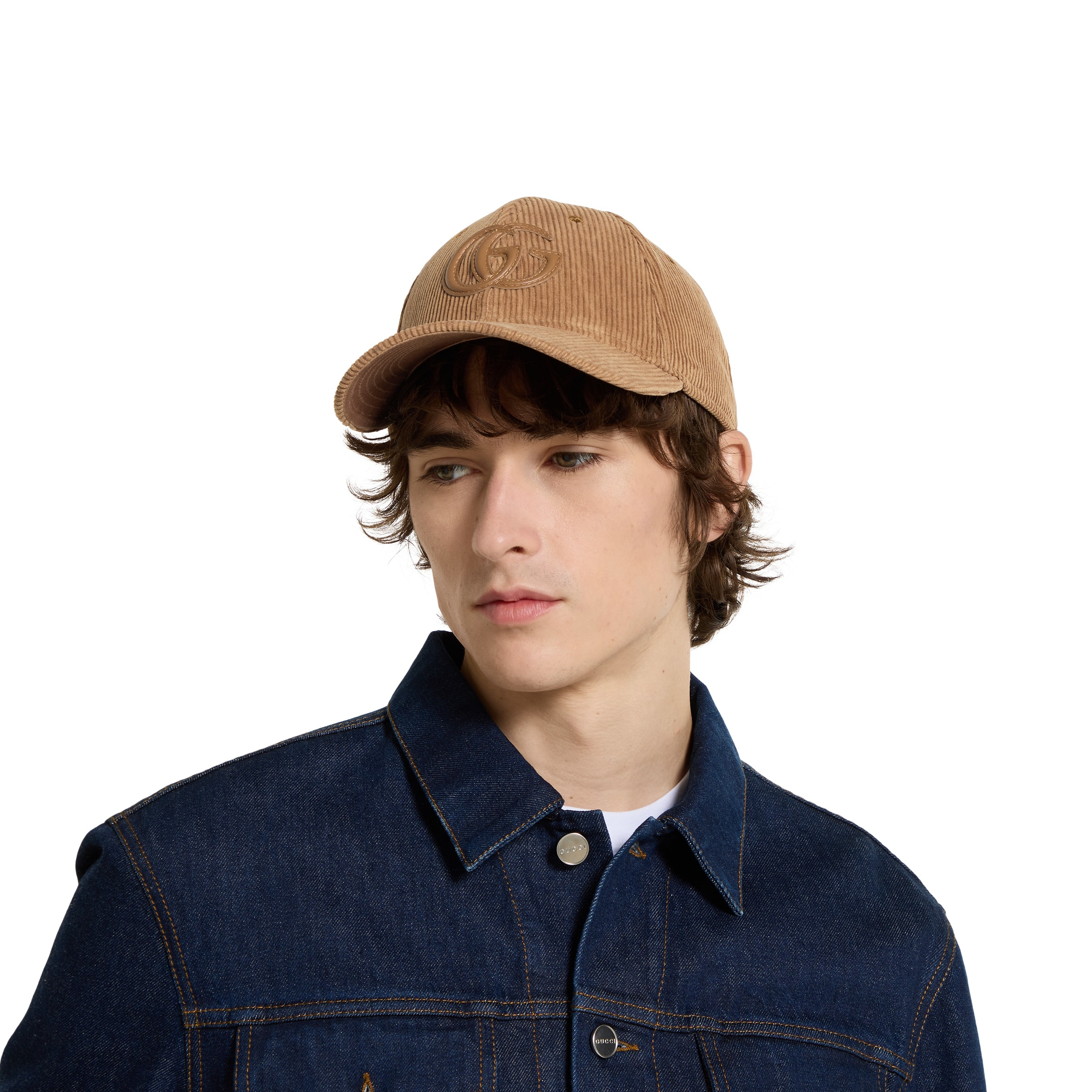 Velvet baseball hat with embroidery - 3