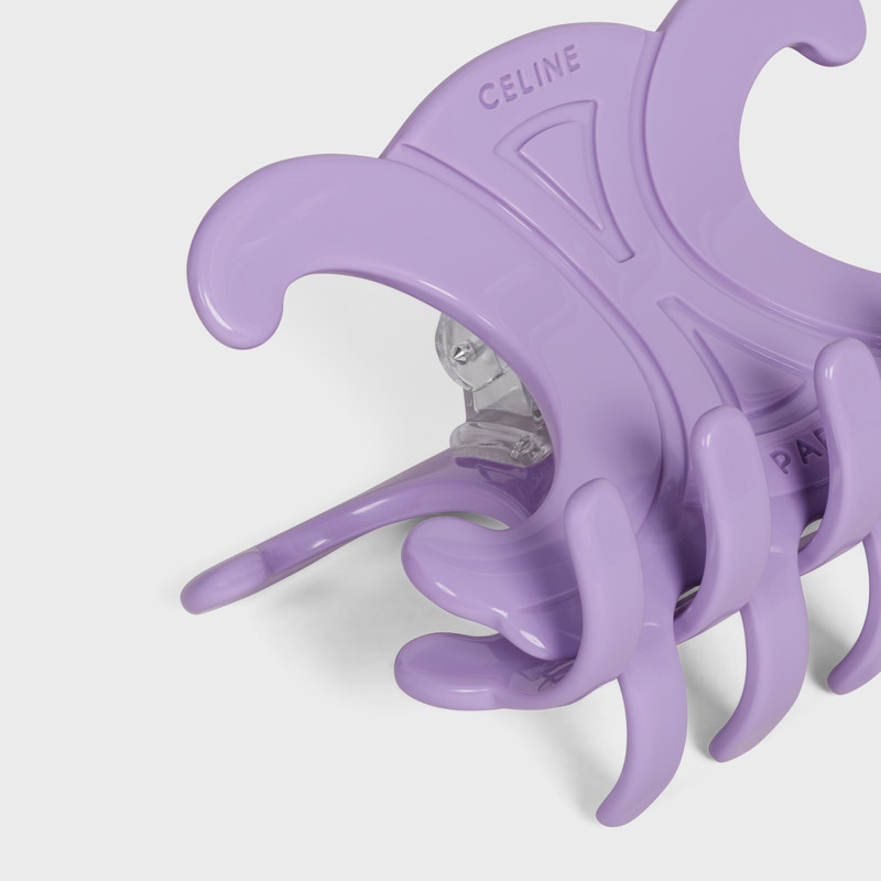 CELINE Celine Large Hair Claw in Acetate outlook