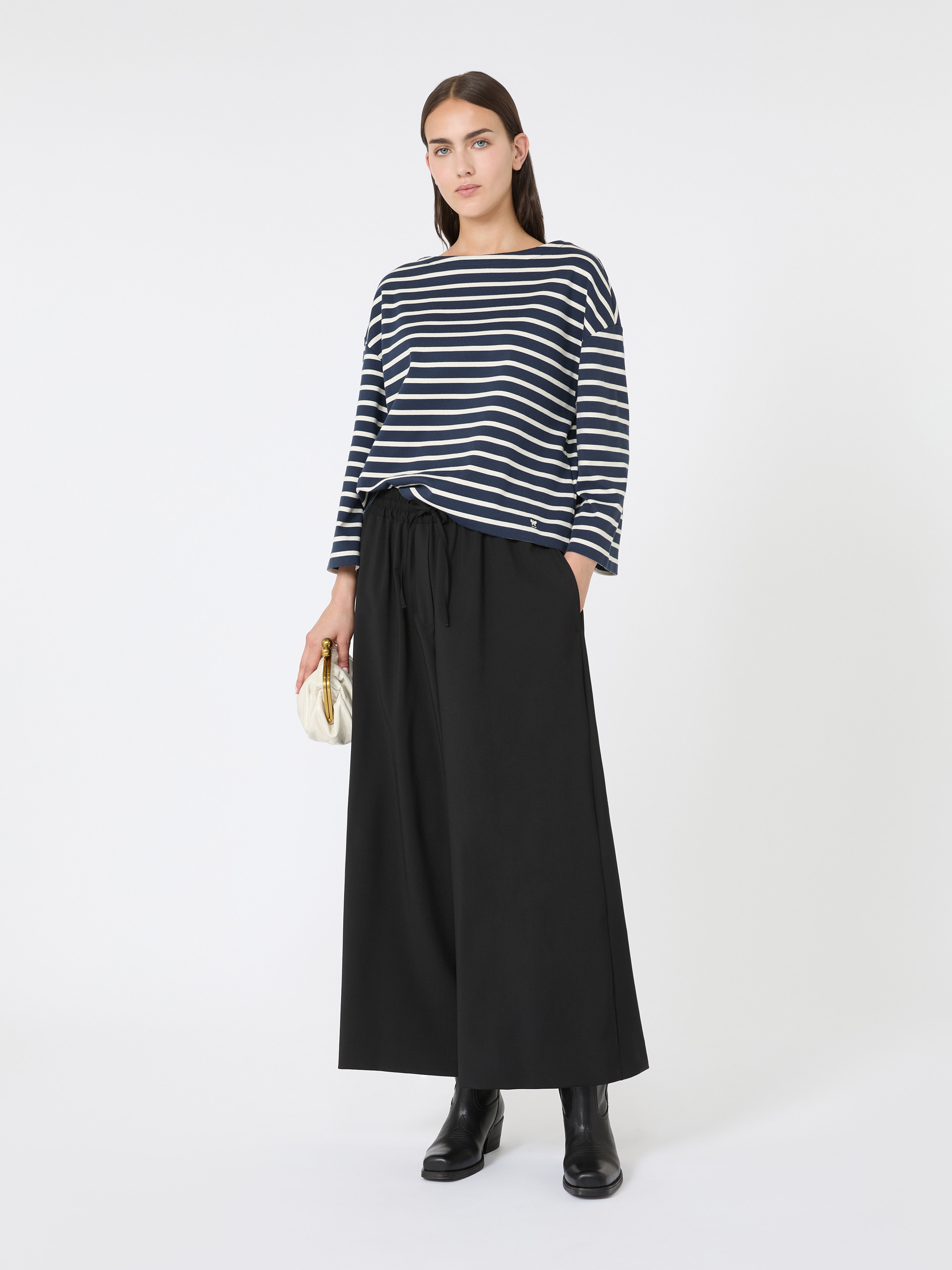 ELMO Relaxed-fit wool yarn trousers - 2
