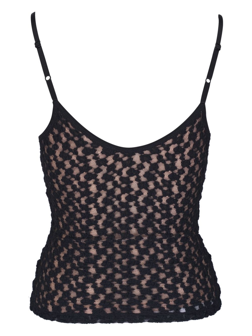 floral lace top - 2