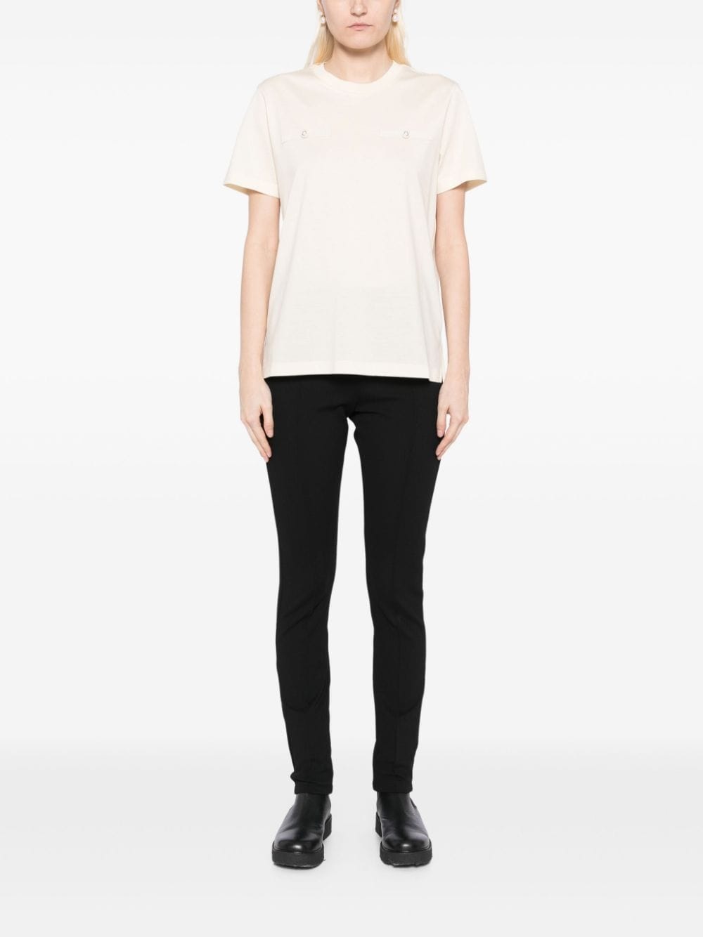 zip fastening pants - 2