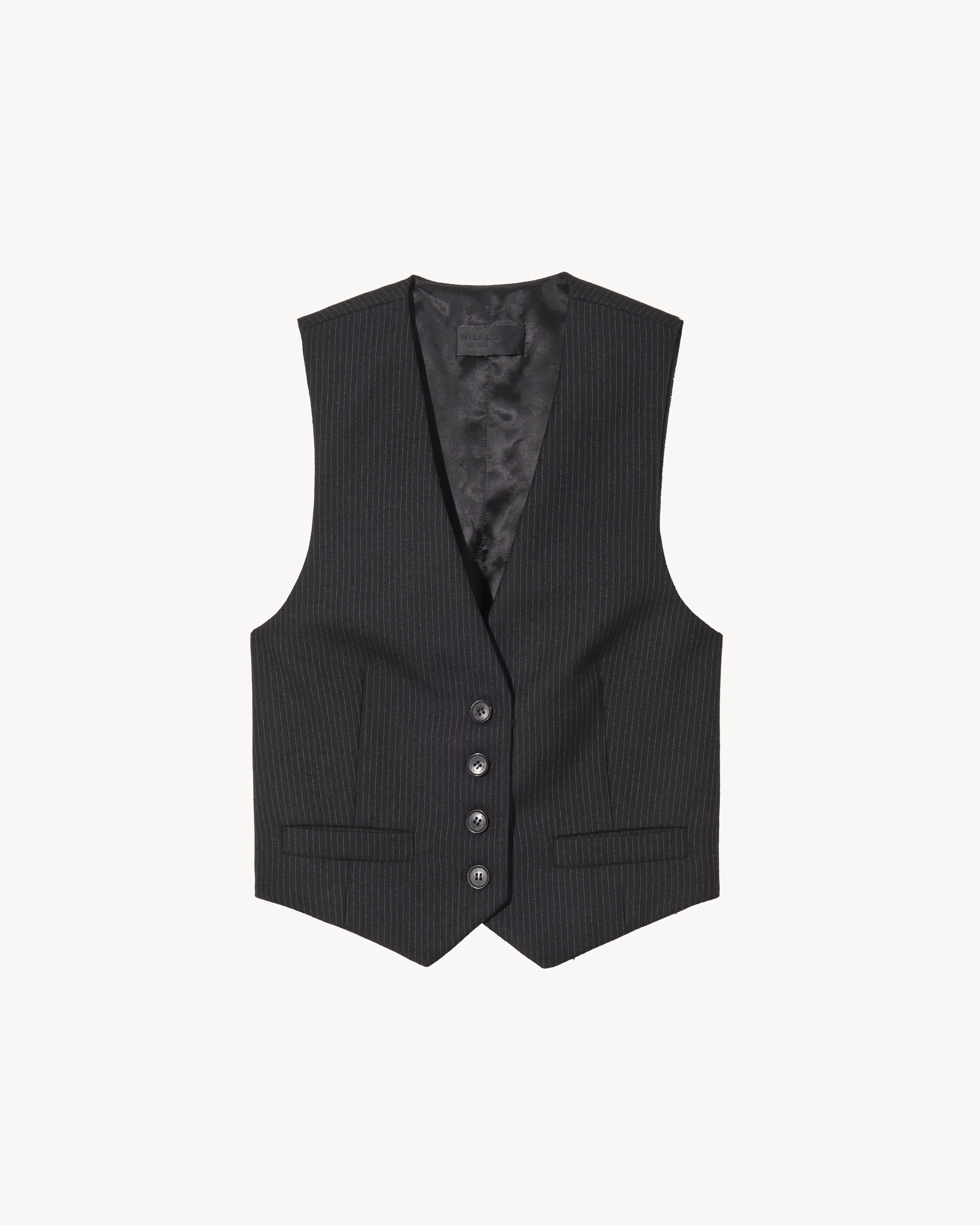 ISMAEL TAILORED VEST - 1