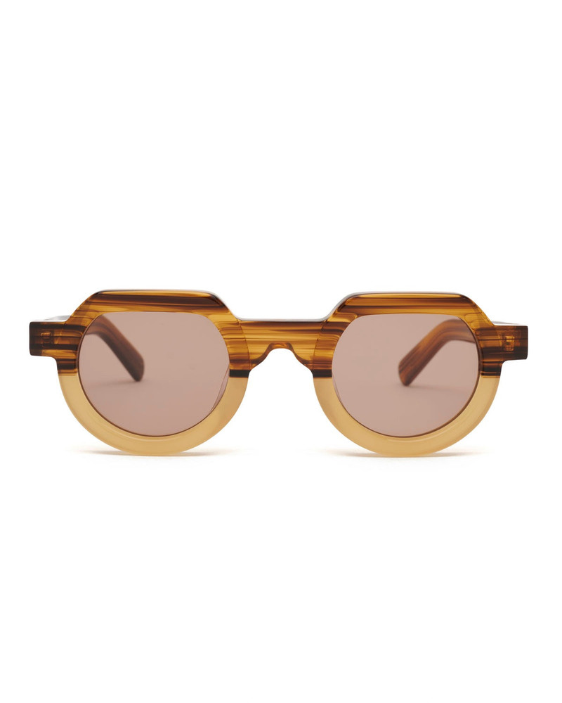 Tani Post Modern Primitive Eye Protection - Orange Tortoise 1