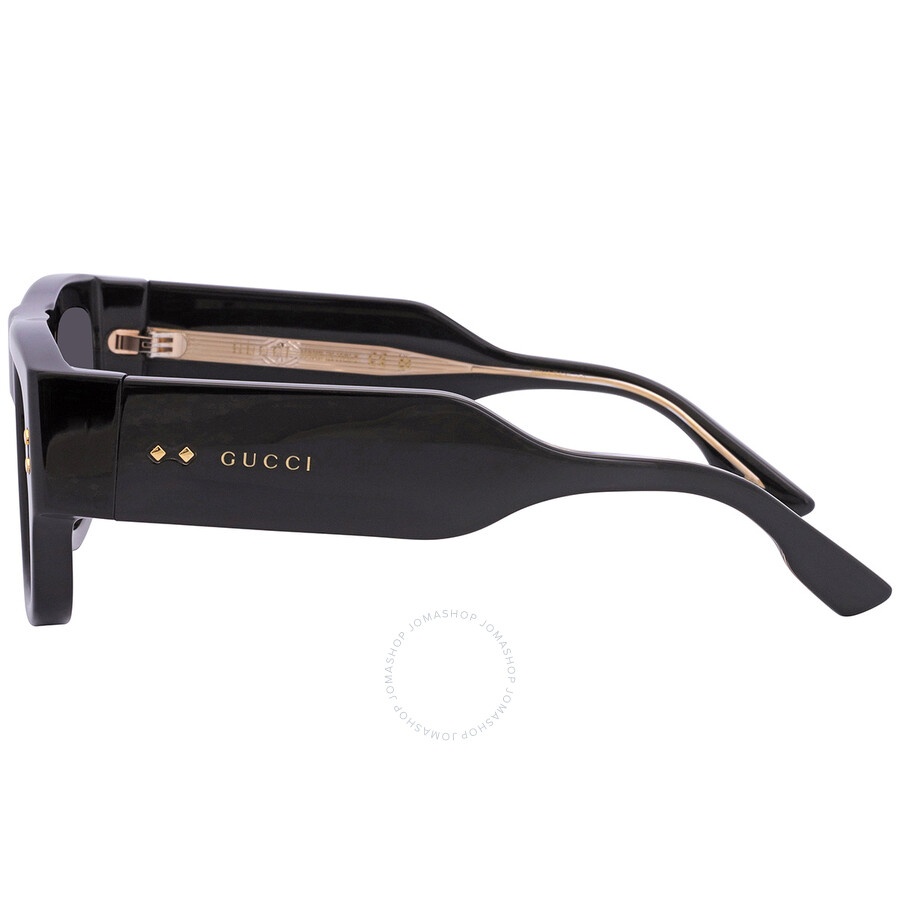 Gucci Grey Square Men's Sunglasses GG1262S 001 54 - 5