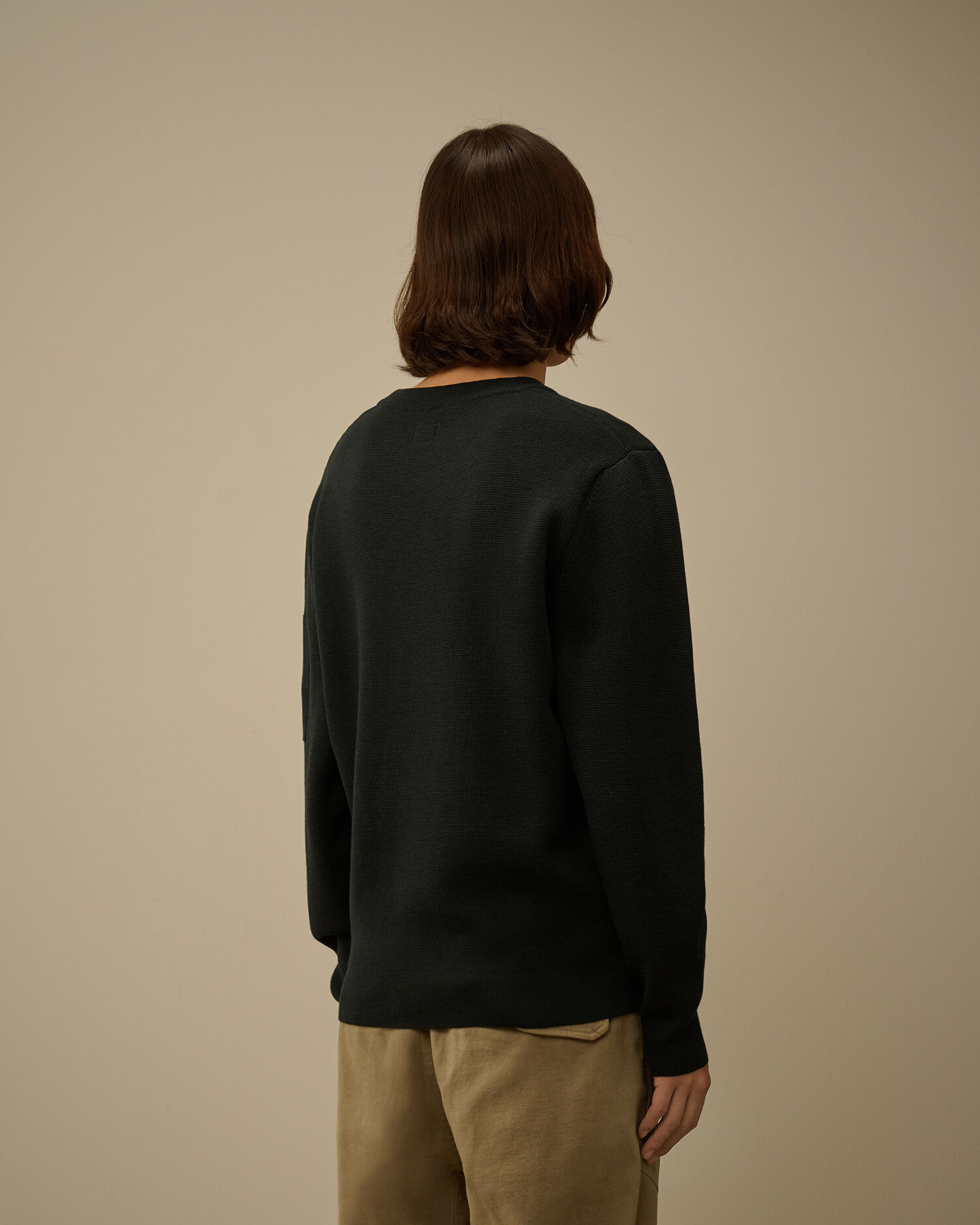 Re-Wool Crewneck Lens Sweater - 4