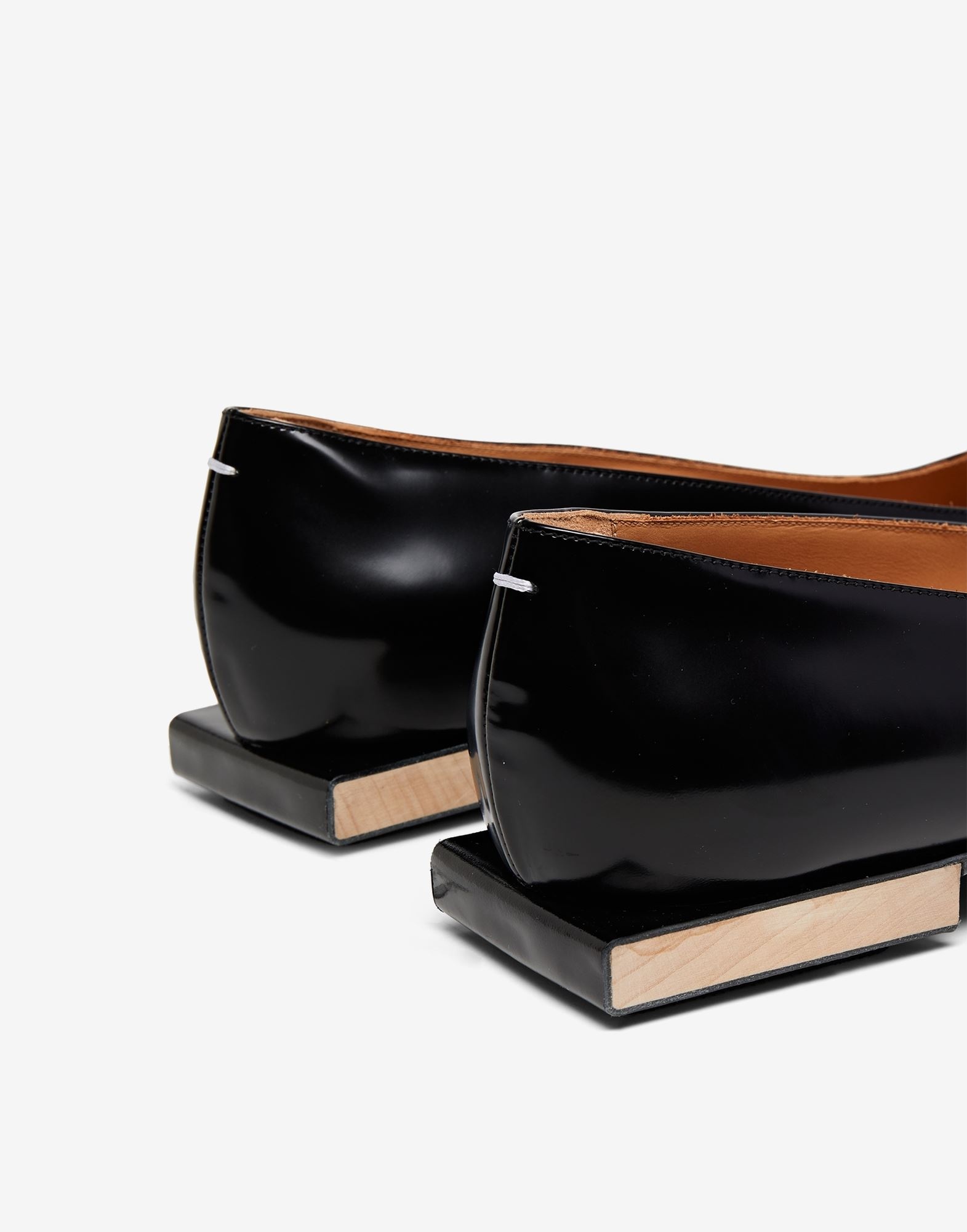 Square-toe ballerina flats - 4