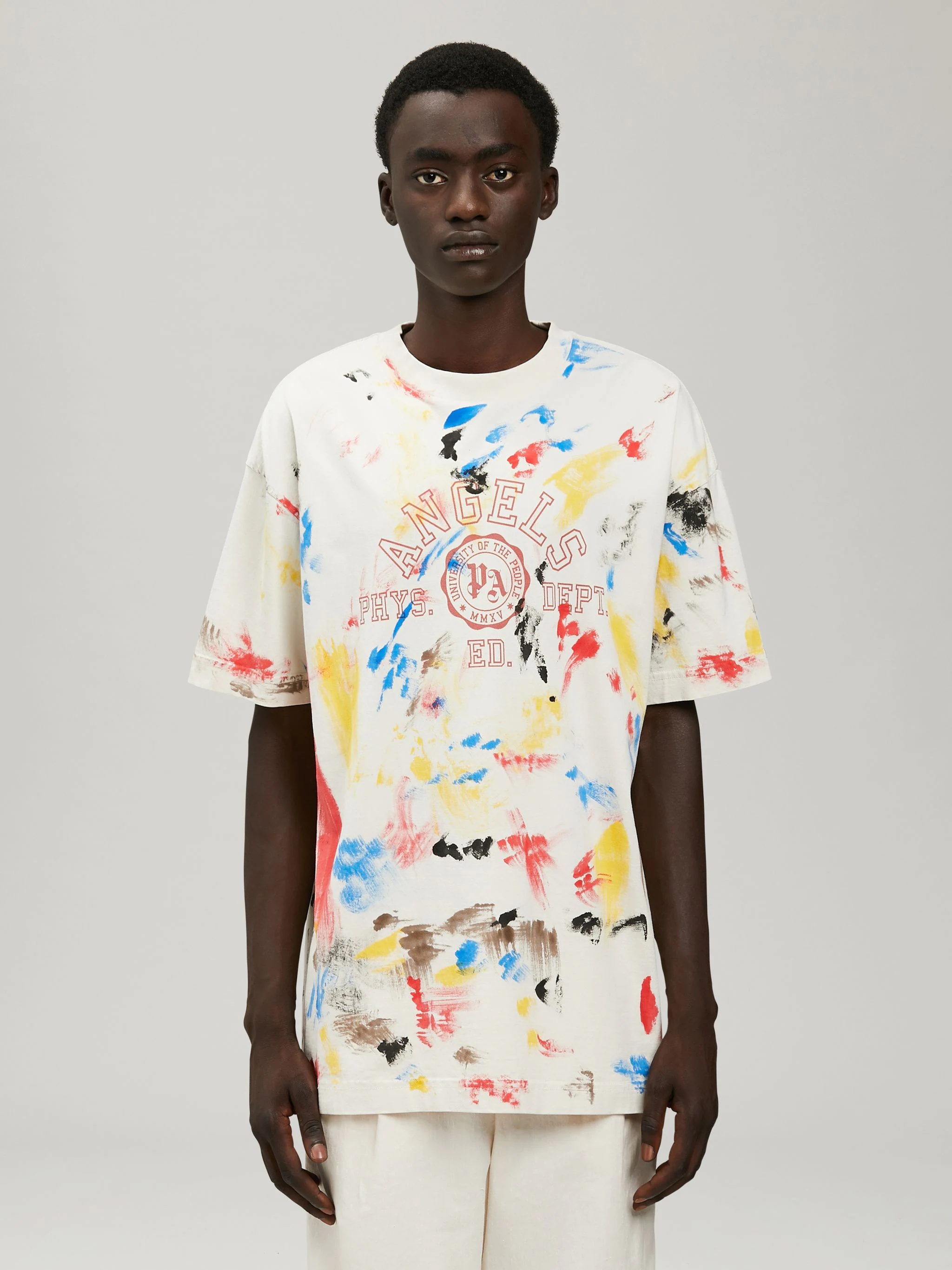 PAINTED COLLEGE T-SHIRT - 3