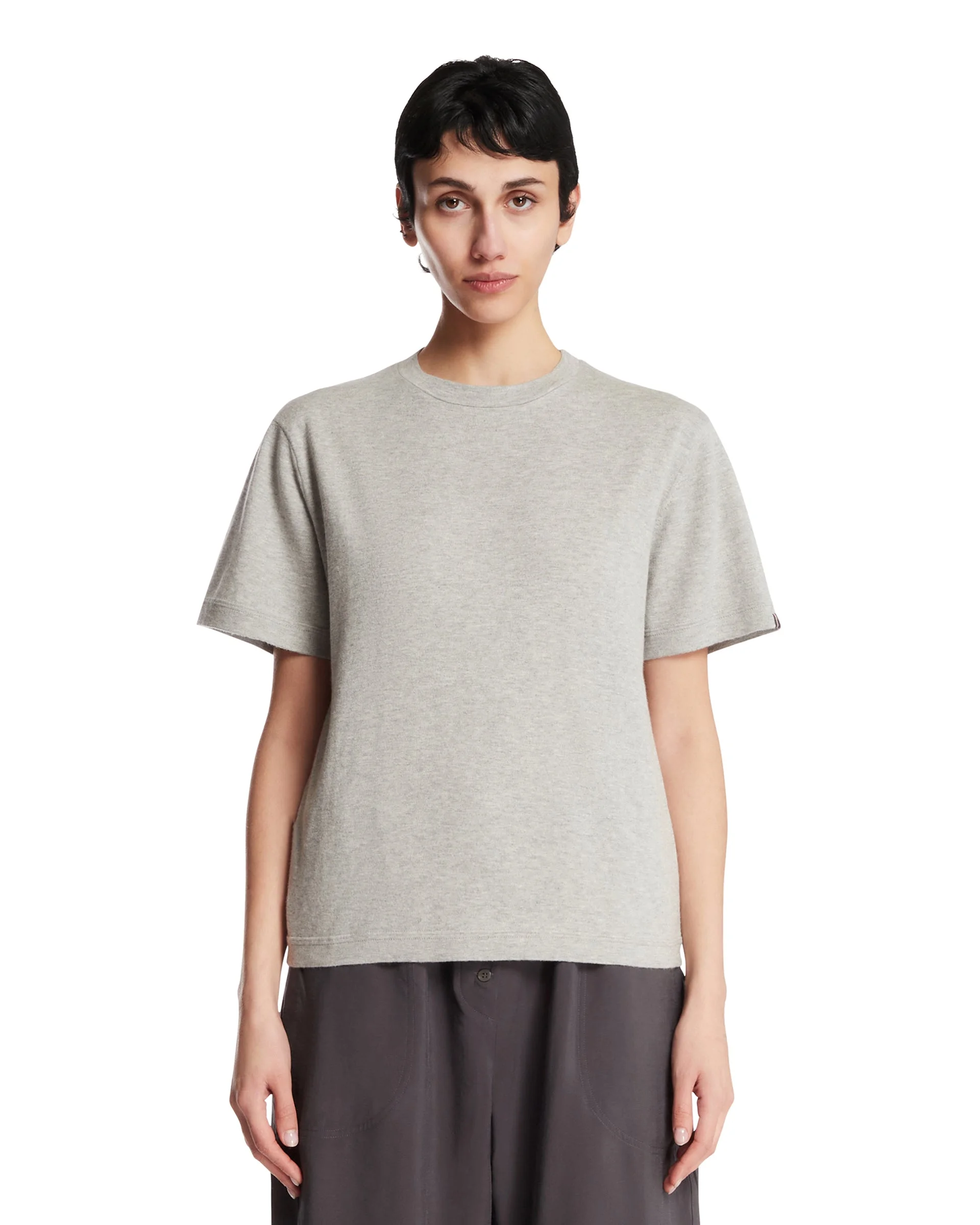 Gray Basic T-Shirt - 1