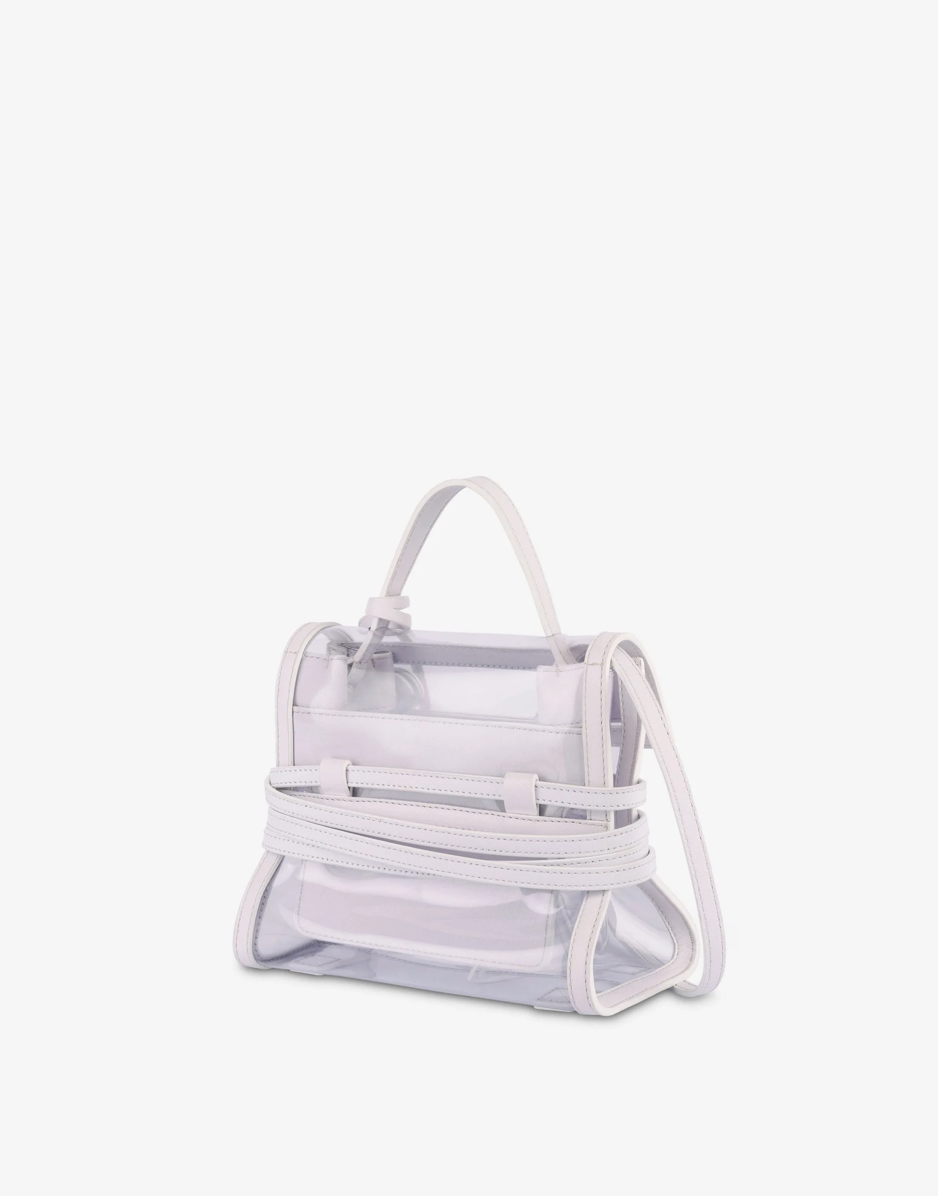 MOSCHINO TIE ME SMALL HAND BAG - 1