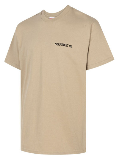 Supreme Worship cotton T-shirt outlook