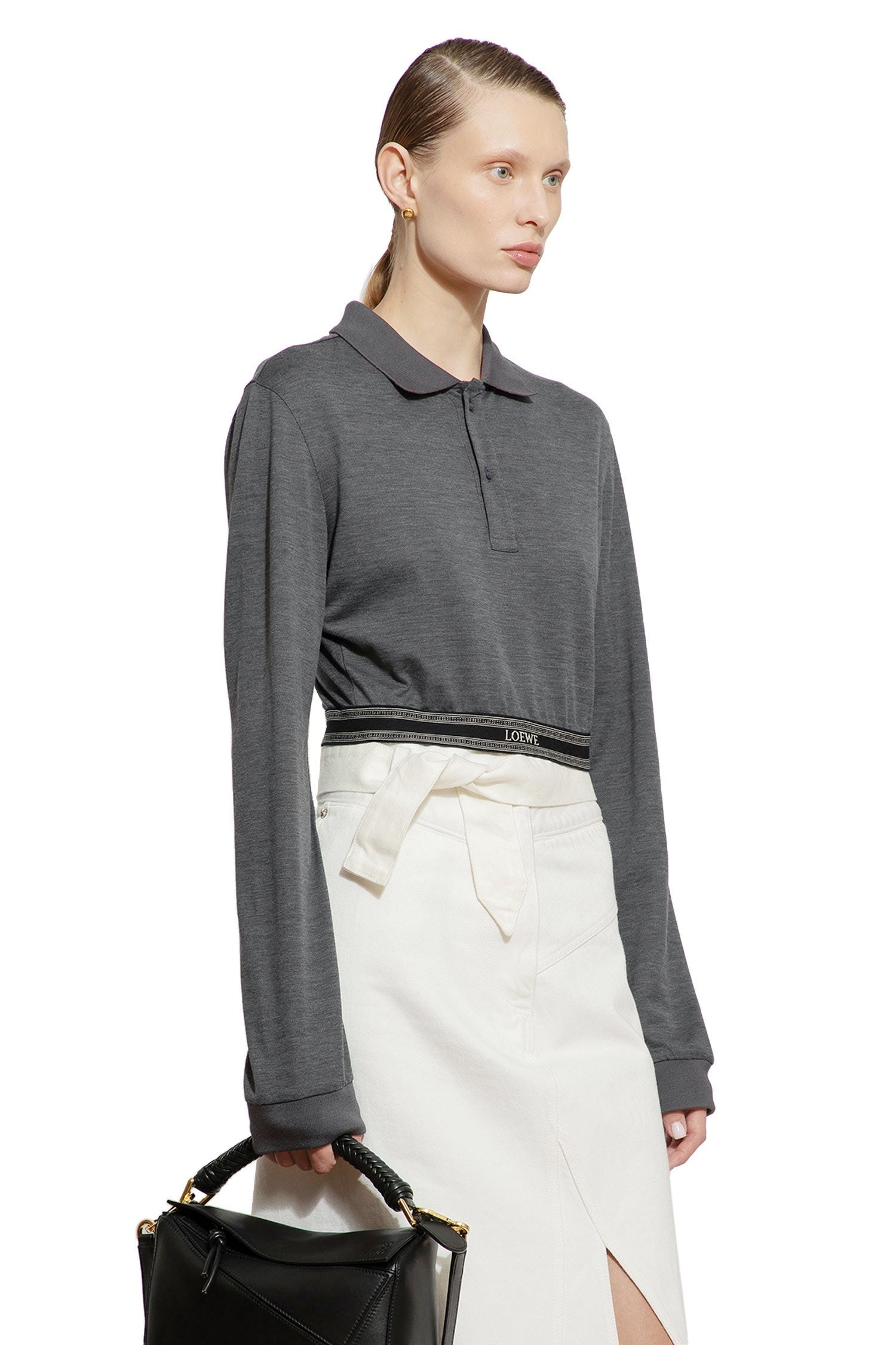 Long-Sleeve-Cropped-Polo - 2