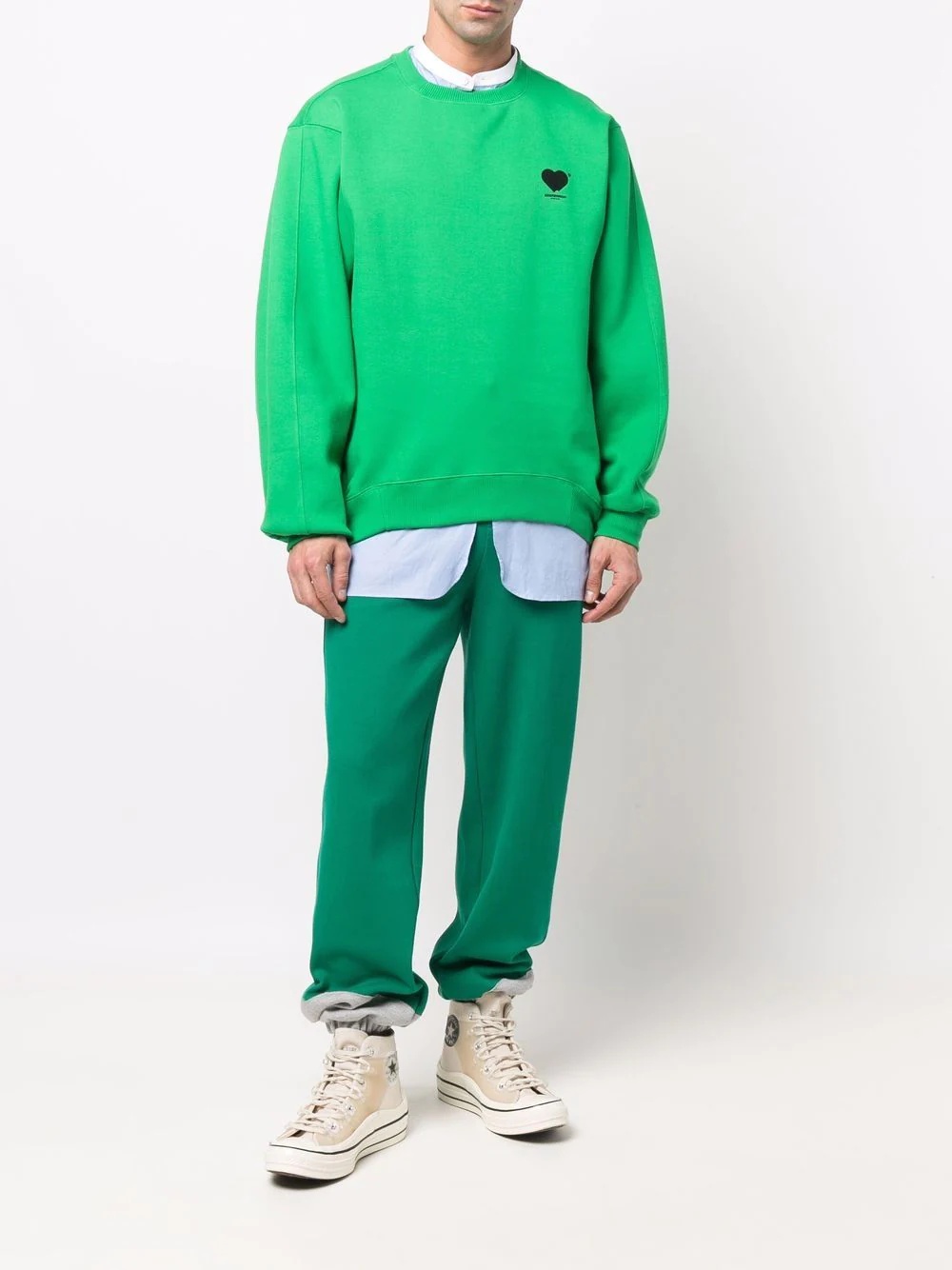 logo-print sweatshirt - 2