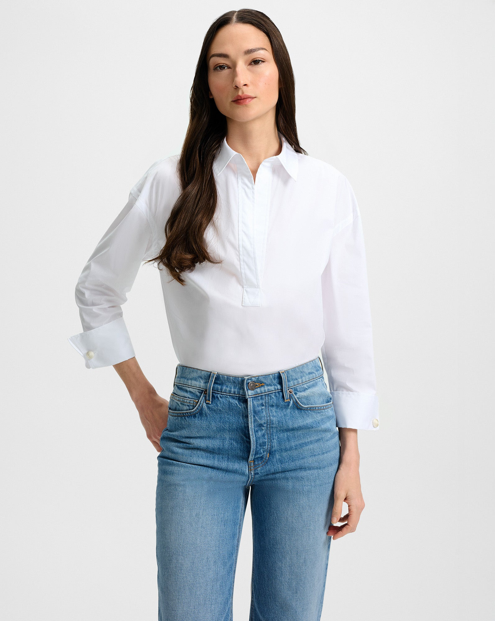 DRAYMOND CUFF-SLEEVE SHIRT - 2