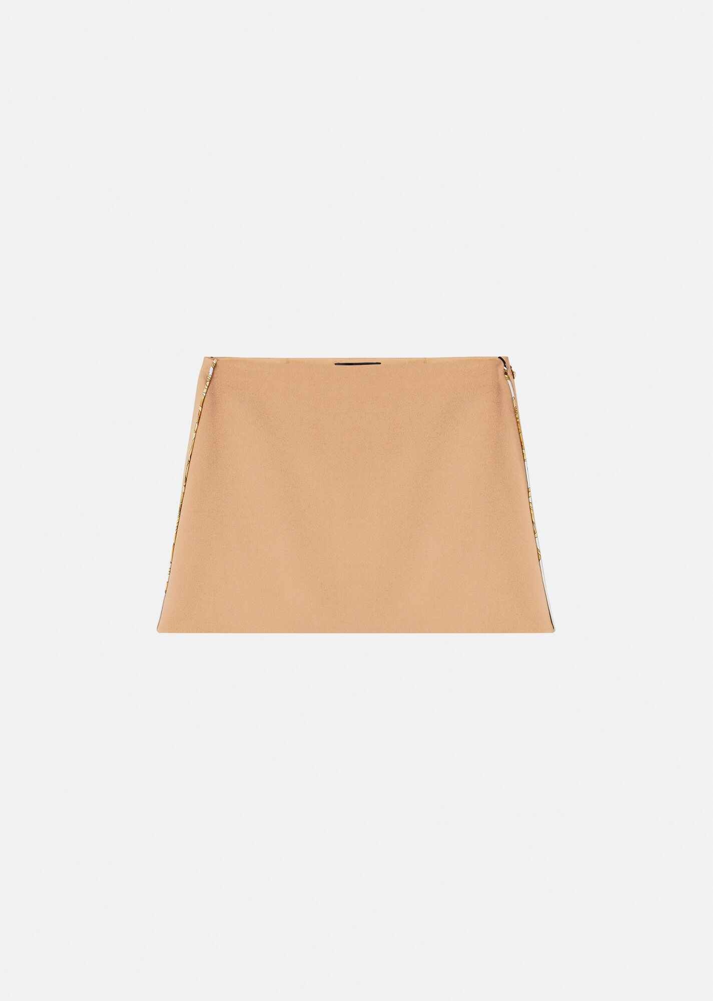 Satin Mini Skirt - 1