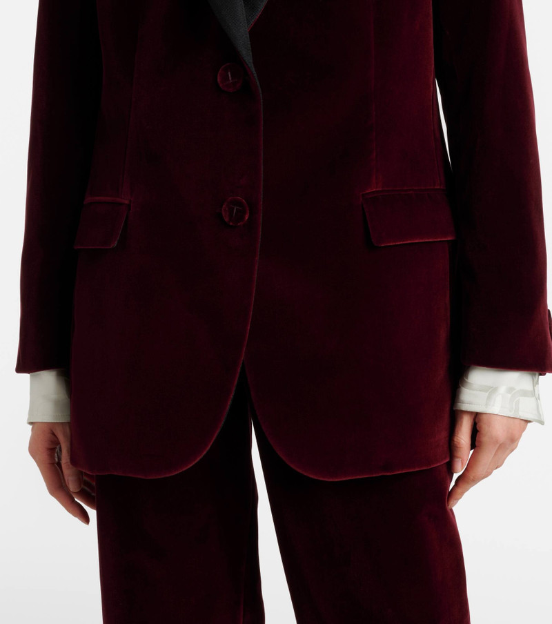 Cotton velvet blazer 5
