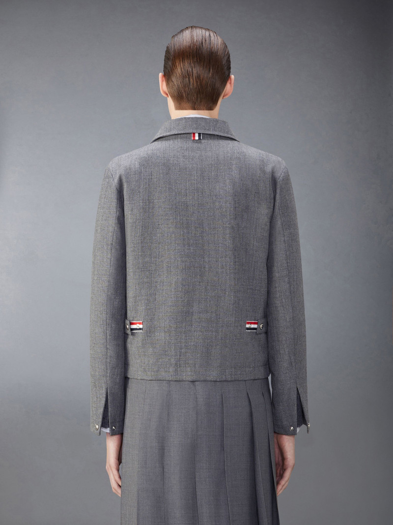 Thom Browne Crispy Wool Golf Jacket outlook