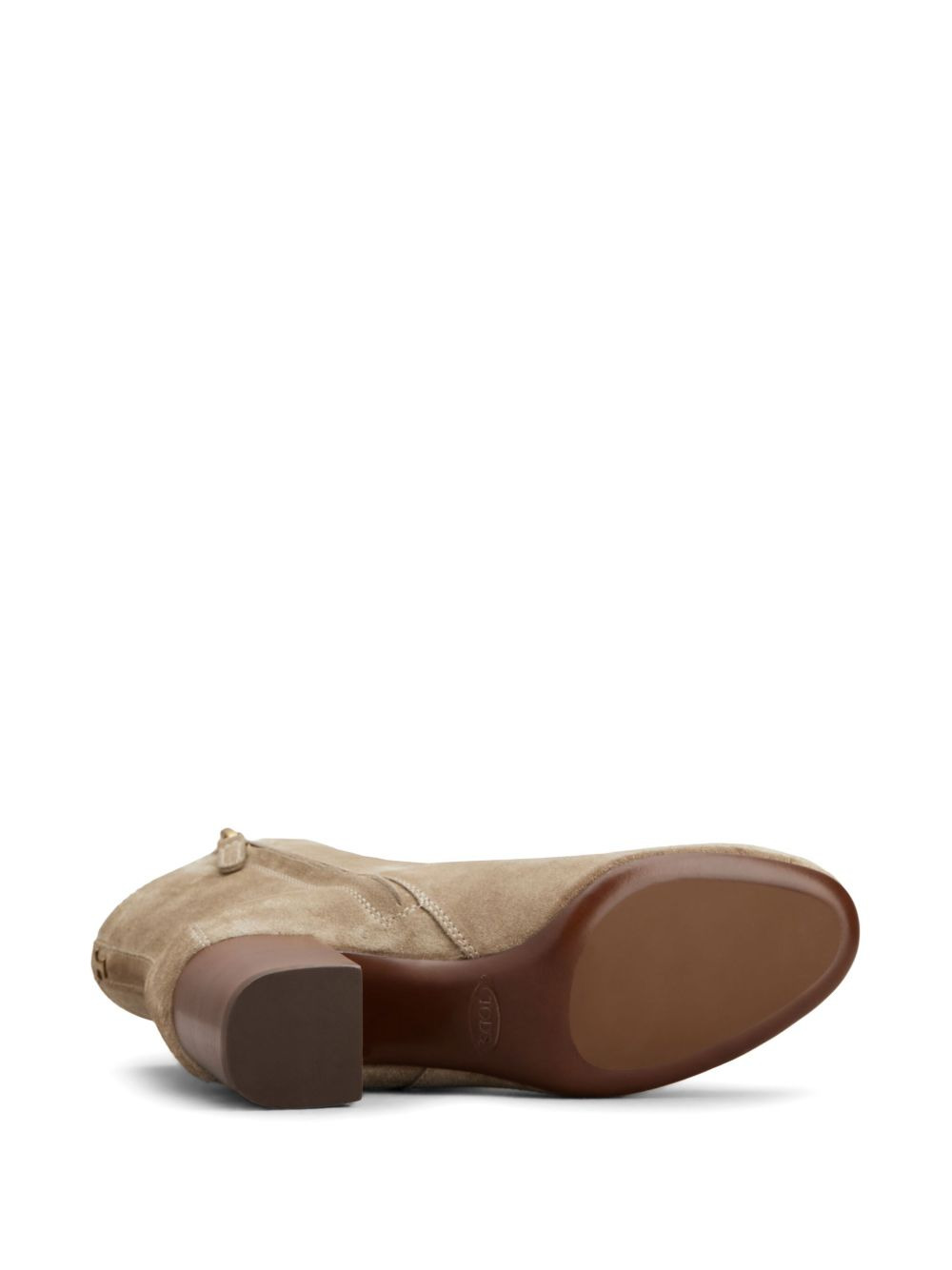 70mm leather boots - 4