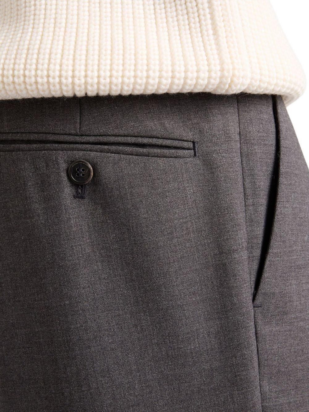 tailored wool trousers - 5