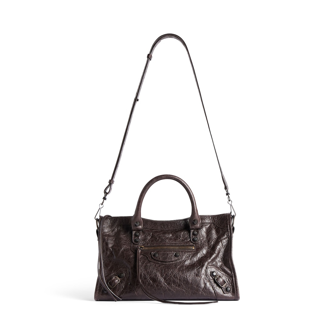 Women's Le City Bag Small in Espresso - 4
