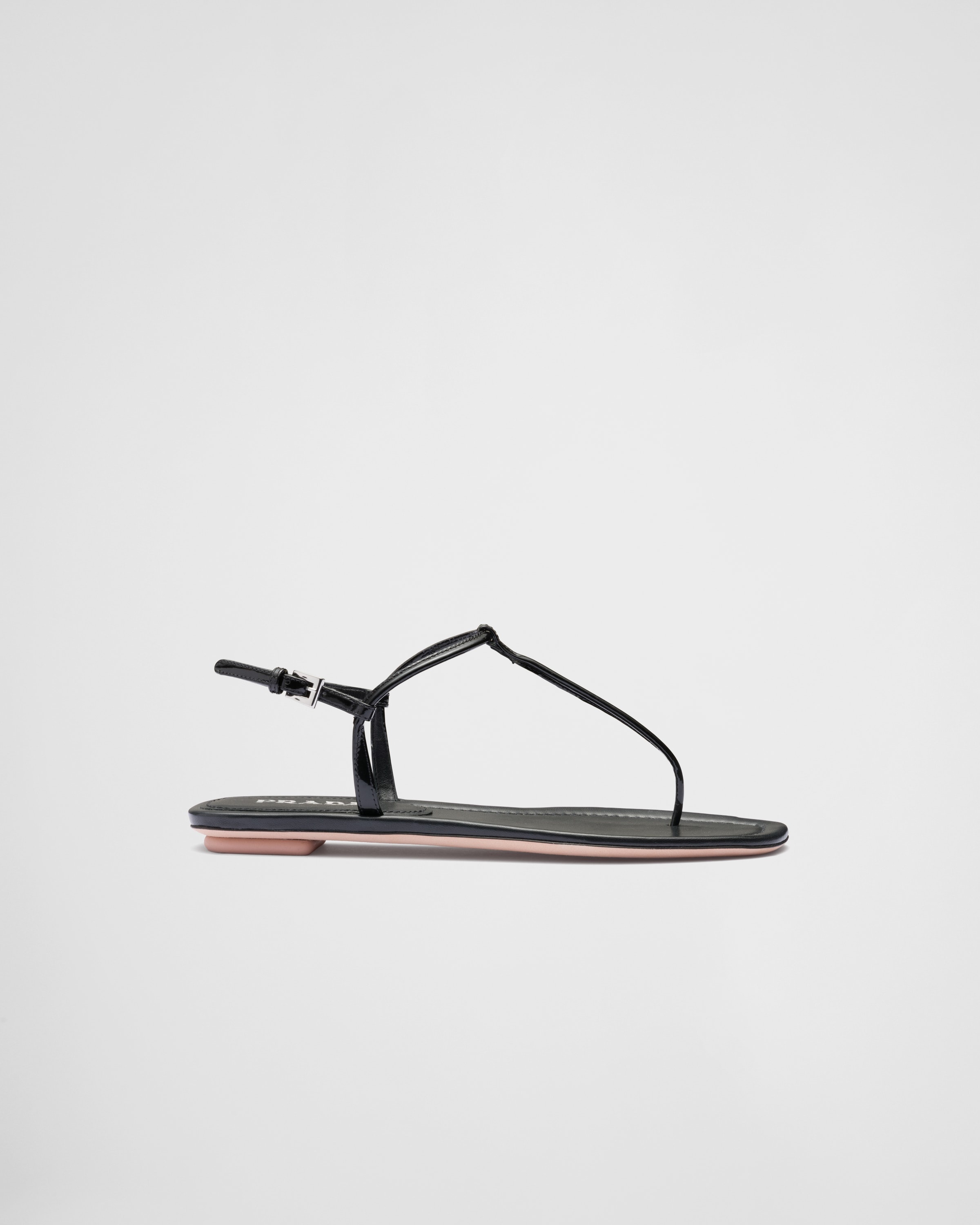 Patent leather thong sandals - 2