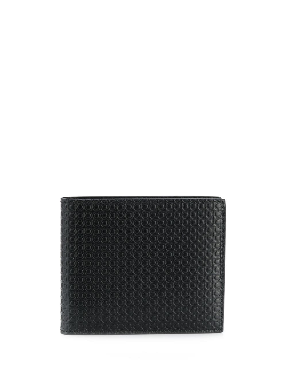 logo embossed bi-fold wallet - 2