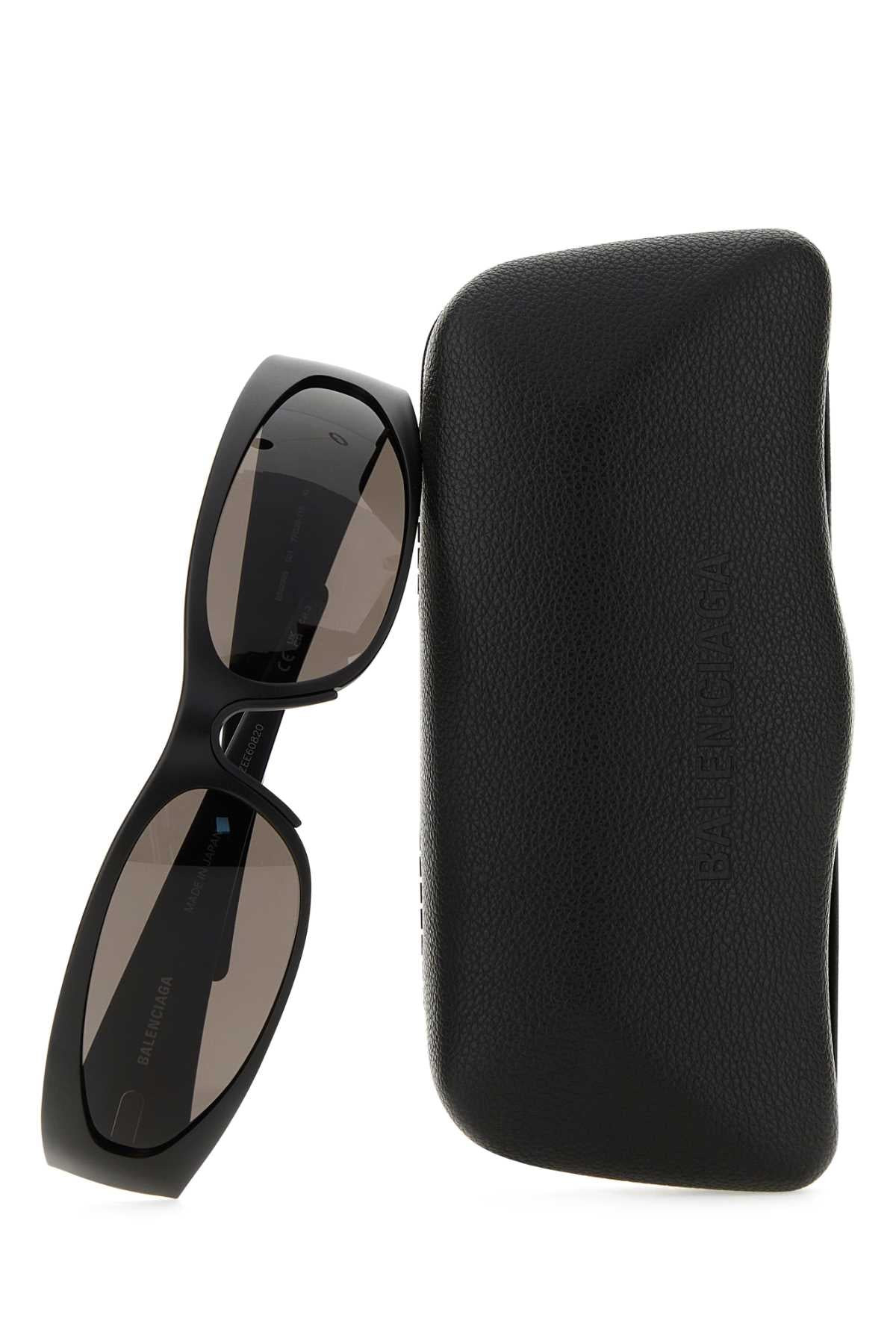 Balenciaga Men Black Aluminum Reverse Xpander 2.0 Sunglasses - 3