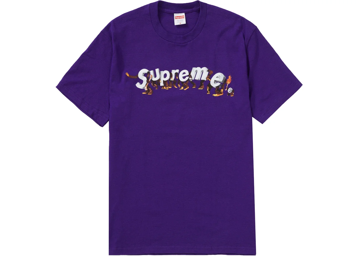 Supreme Apes Tee Purple - 1