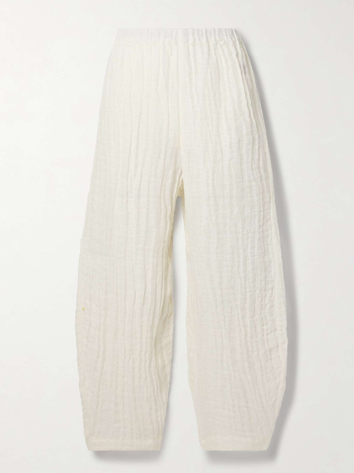 Mikele organic linen-gauze wide-leg pants - 1