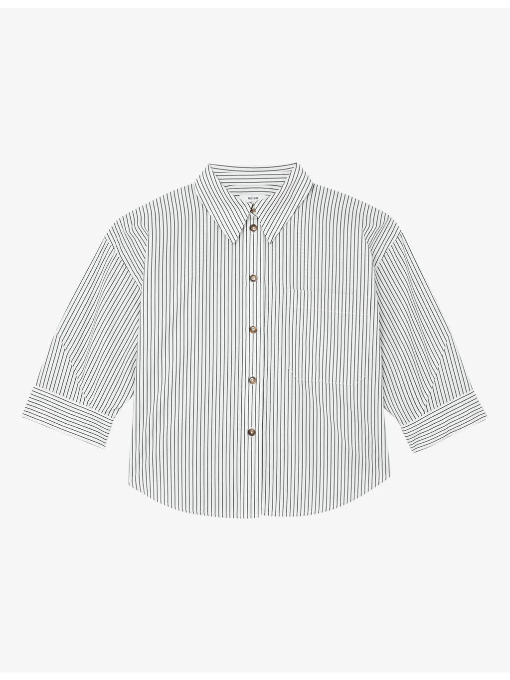 Saoirse Striped Cotton Shirt - 1
