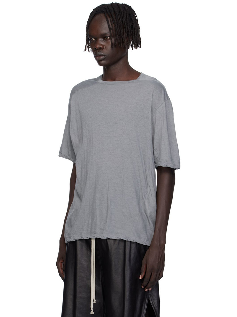 Rick Owens Gray Concordians Brad T-shirt outlook