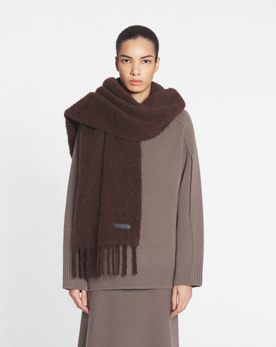 Lanvin LANVIN FRINGED SCARF IN WOOL outlook