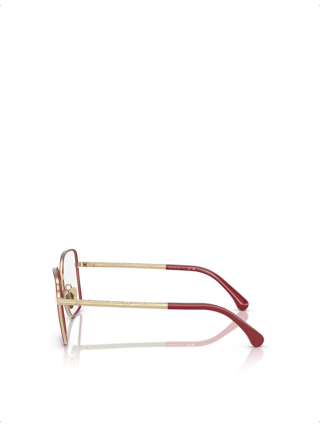 CH2216J Square-Frame Metal Optical Glasses - 3
