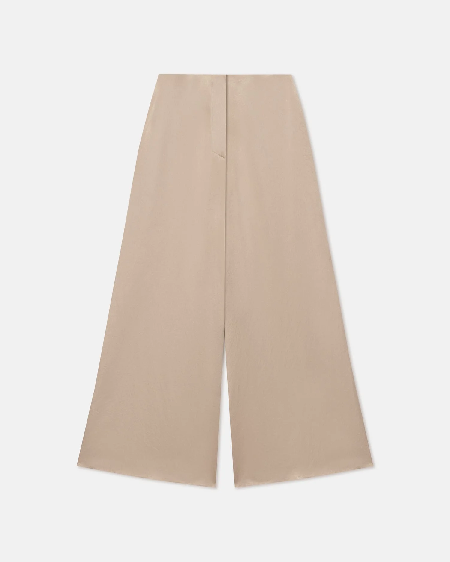 Slip Satin Wide-Leg Pants - 1