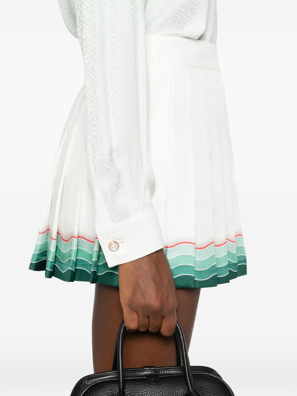 pleated mini skirt - 5