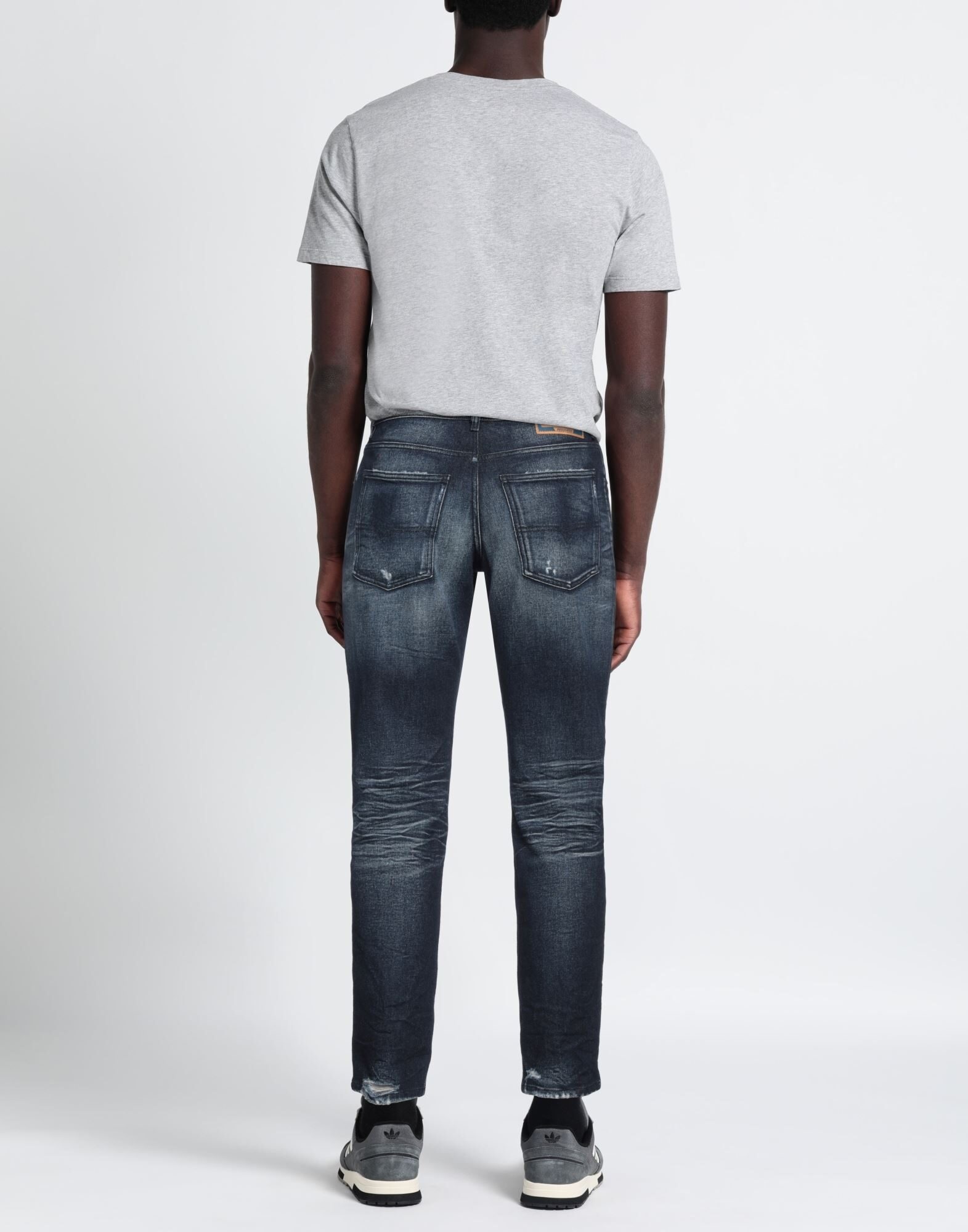 Blue Men's Denim Pants - 3