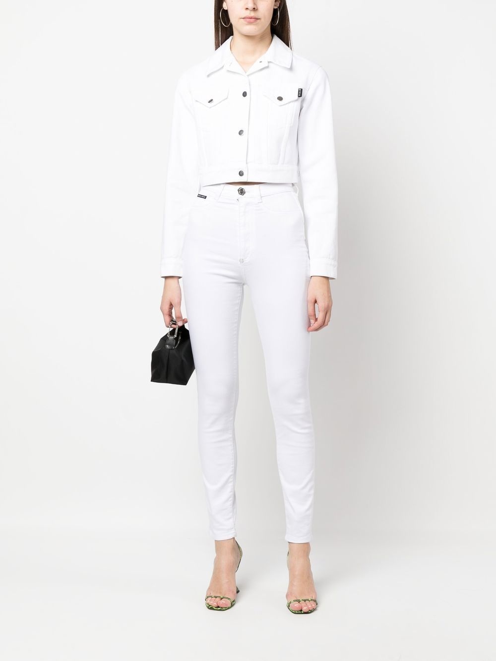 high-rise skinny-cut jeans - 2