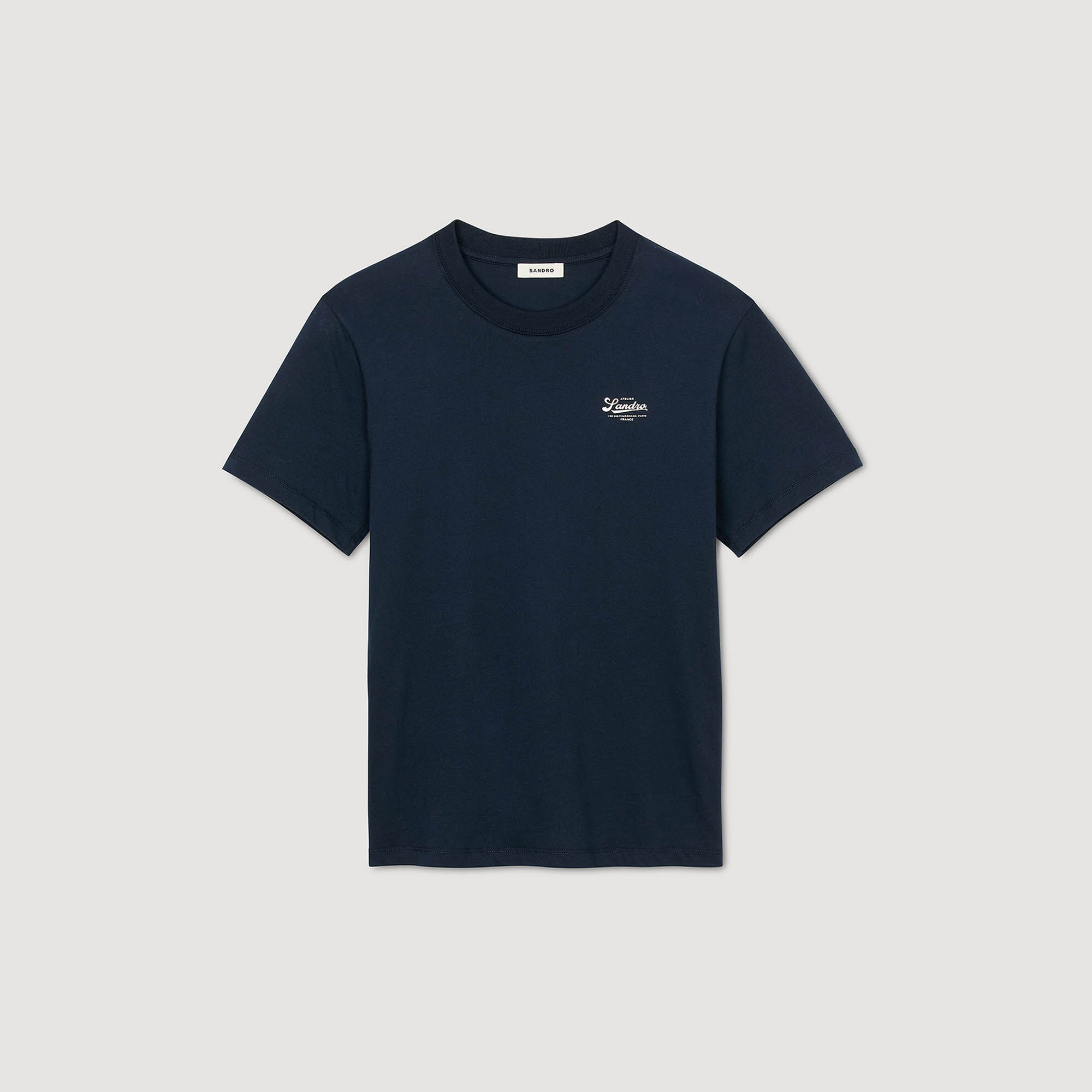 T-SHIRT WITH APPLIQUÉ LOGO - 6