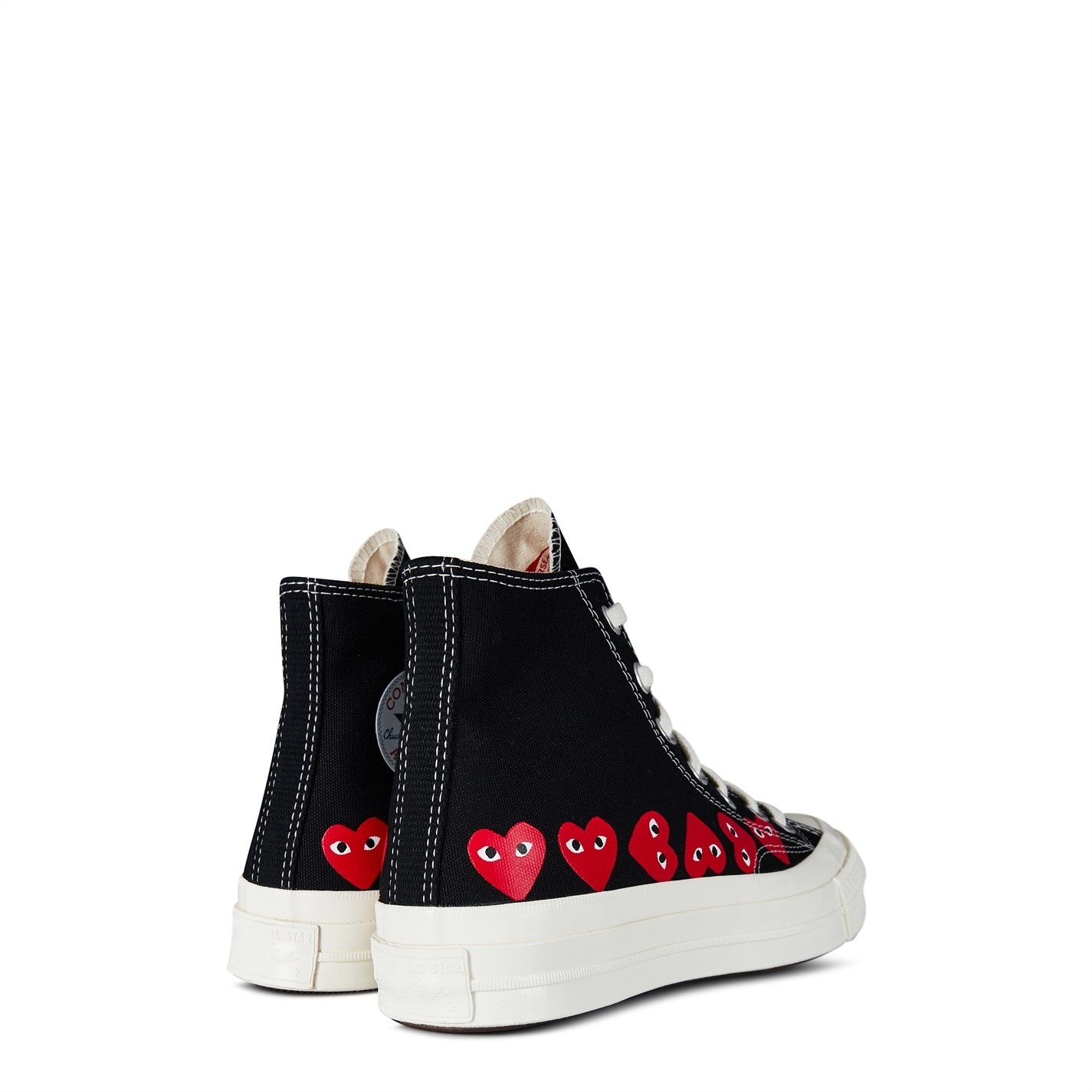 MULTI HEART HIGH TOP TRAINERS - 5