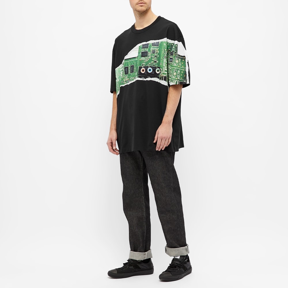 Maison Margiela 10 Oversized Paper Print Tee - 5